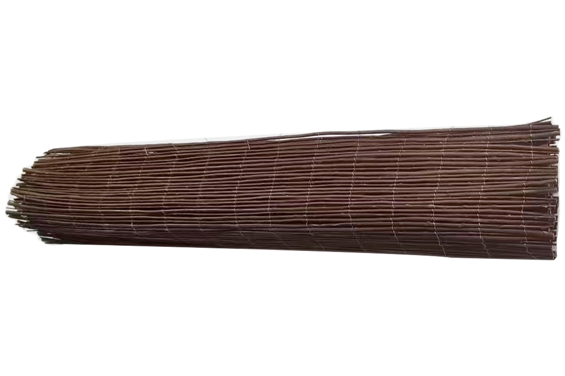 Mata wiklinowa 150 x 500 cm - brązowa - na balkon - na ogrodzenie Mata wiklinowa 150 x 500 cm