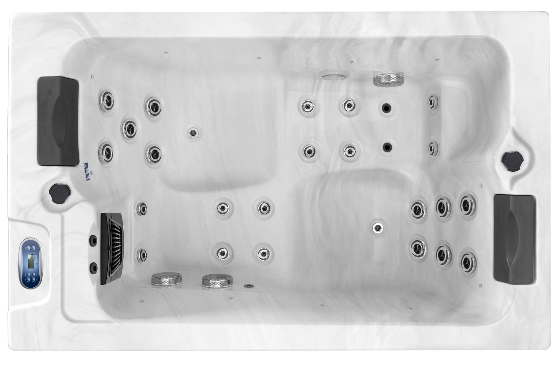 Wanna ogrodowa z hydromasażem Aquess Ellora 1201 2-osobowa