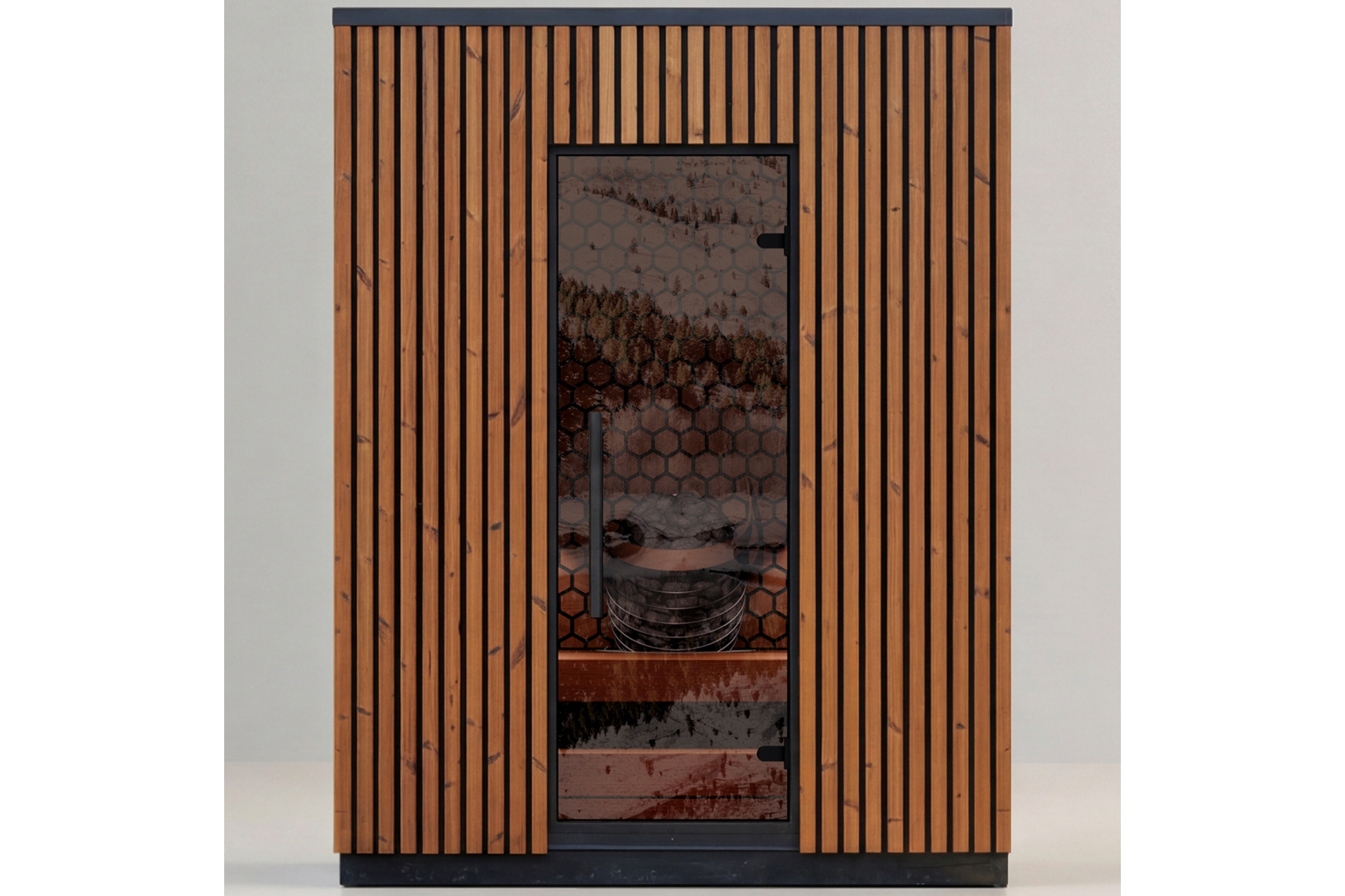 Sauna fińska zewnętrzna Leil® Saunas Viva 180 4-osobowa