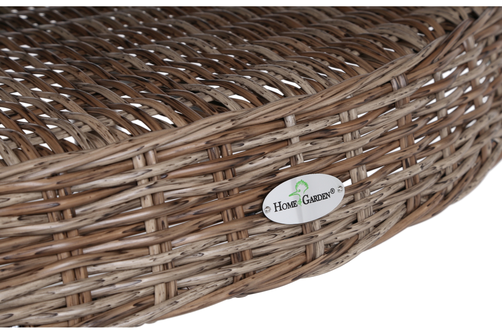 Meble ogrodowe technorattanowe Bristol Round Elegant 150 cm Ginger / Brown Melange - rude - dla 6 osób Meble ogrodowe technorattanowe Bristol Round Elegant 150 cm Ginger / Brown Melange 6+1
