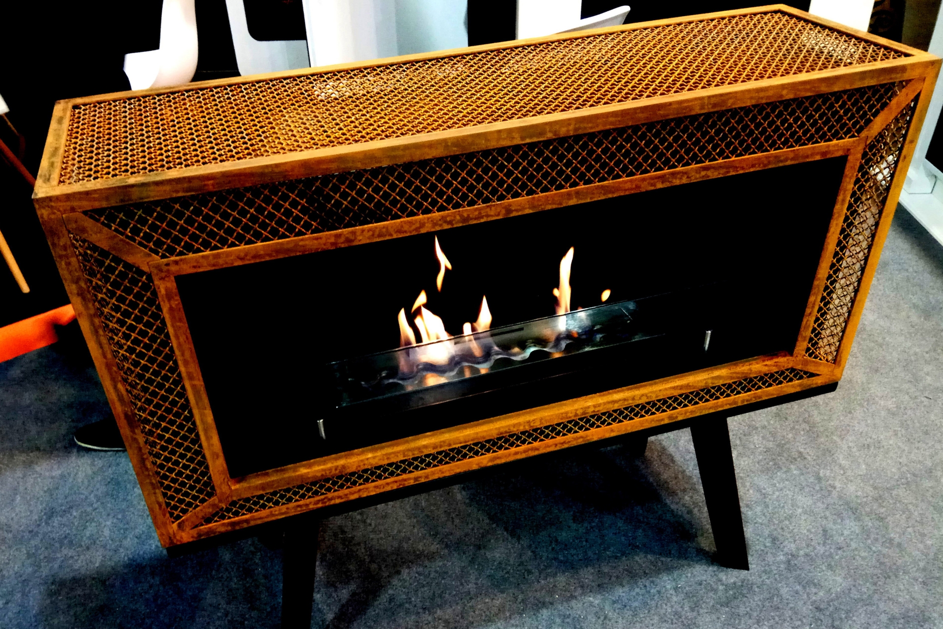 Biokominek prostokątny Infire Industrial Biokominek Infire Industrial