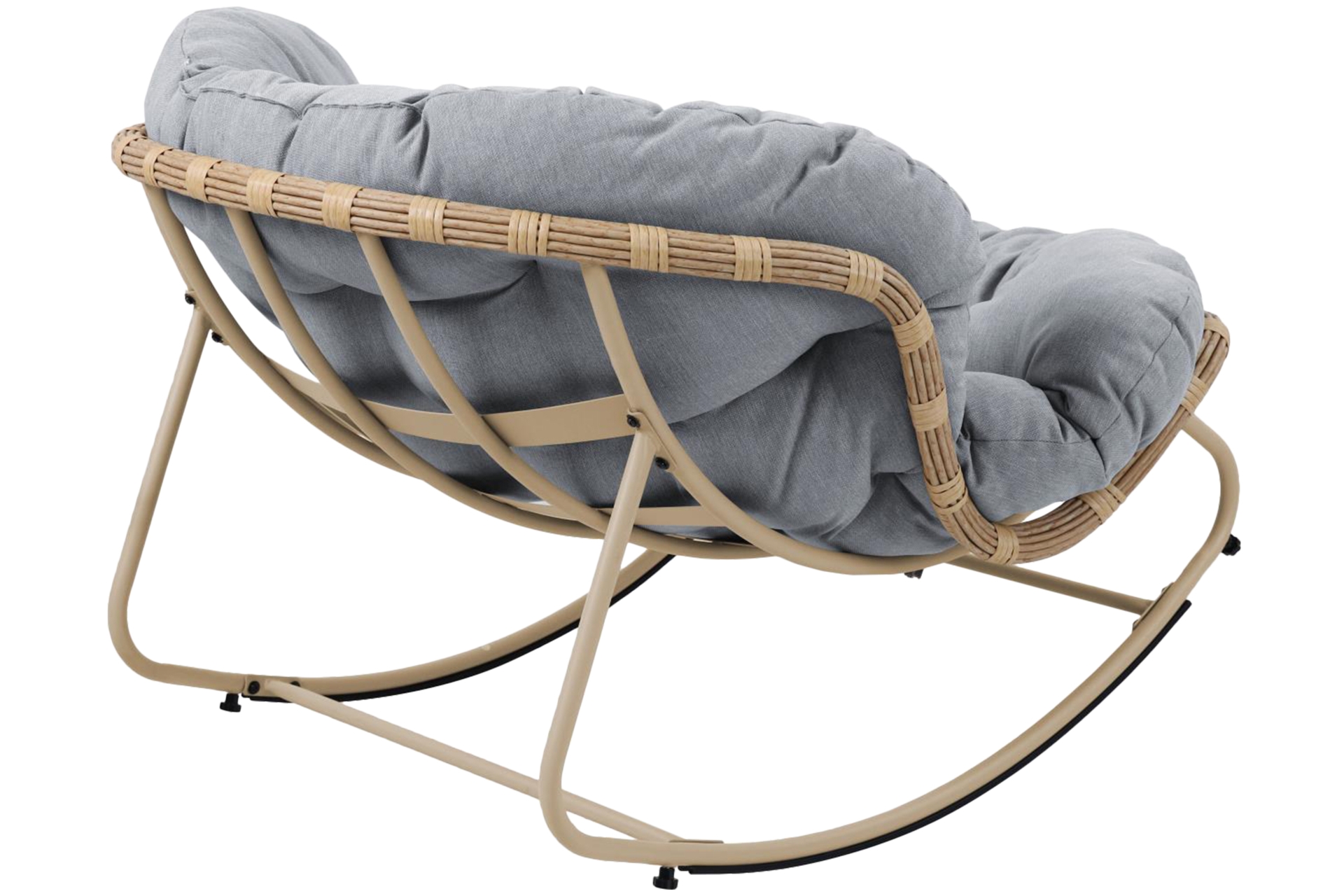 Fotel technorattanowy Palermo Beige / Light Grey