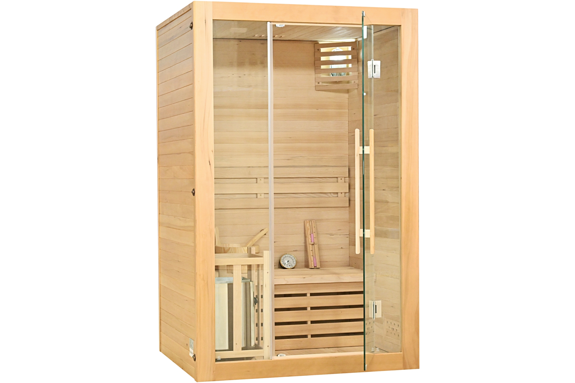 Sauna fińska Nordum Basic 2-osobowa naturalna