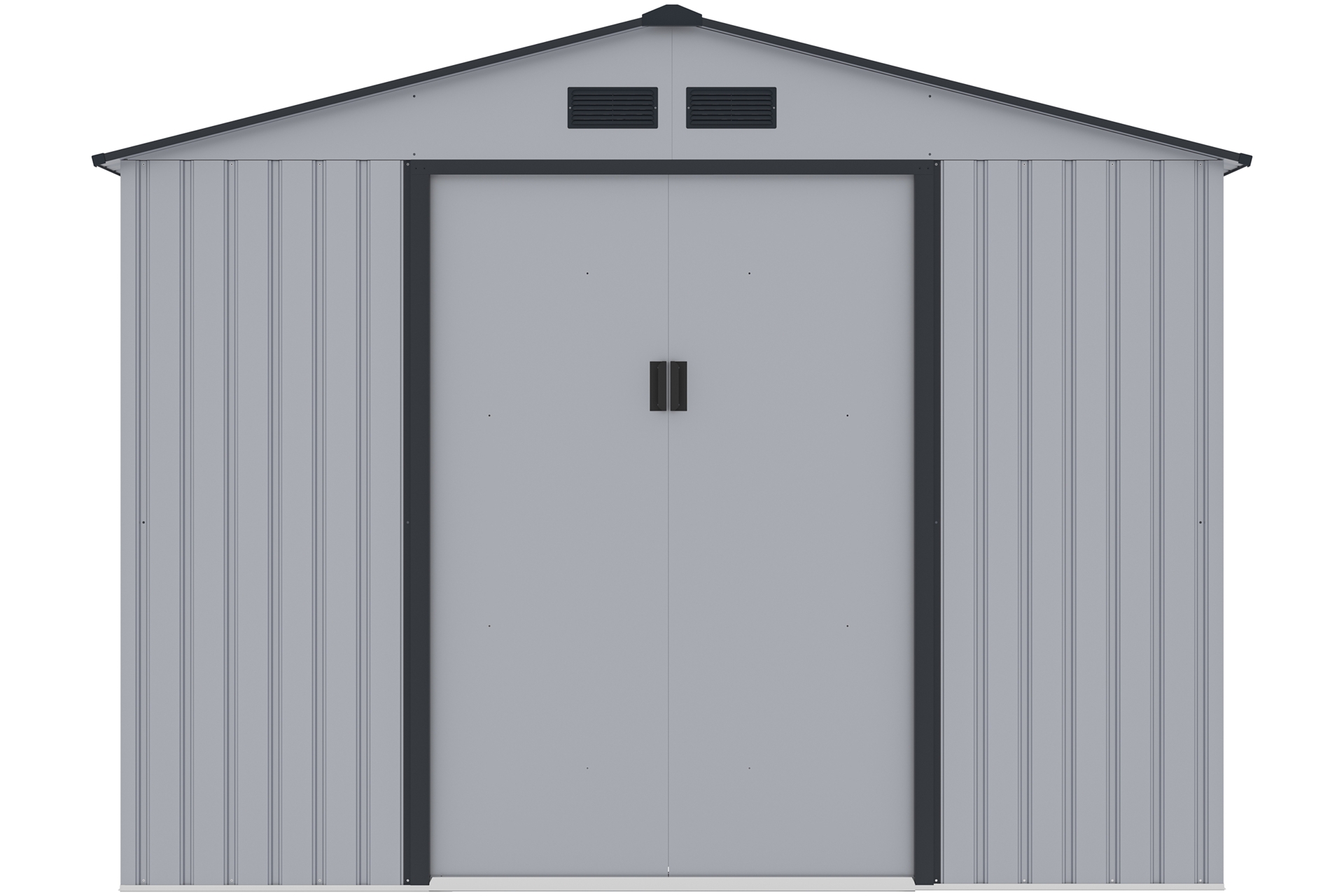 Domek narzędziowy Oslo 277 x 191 cm Light Grey