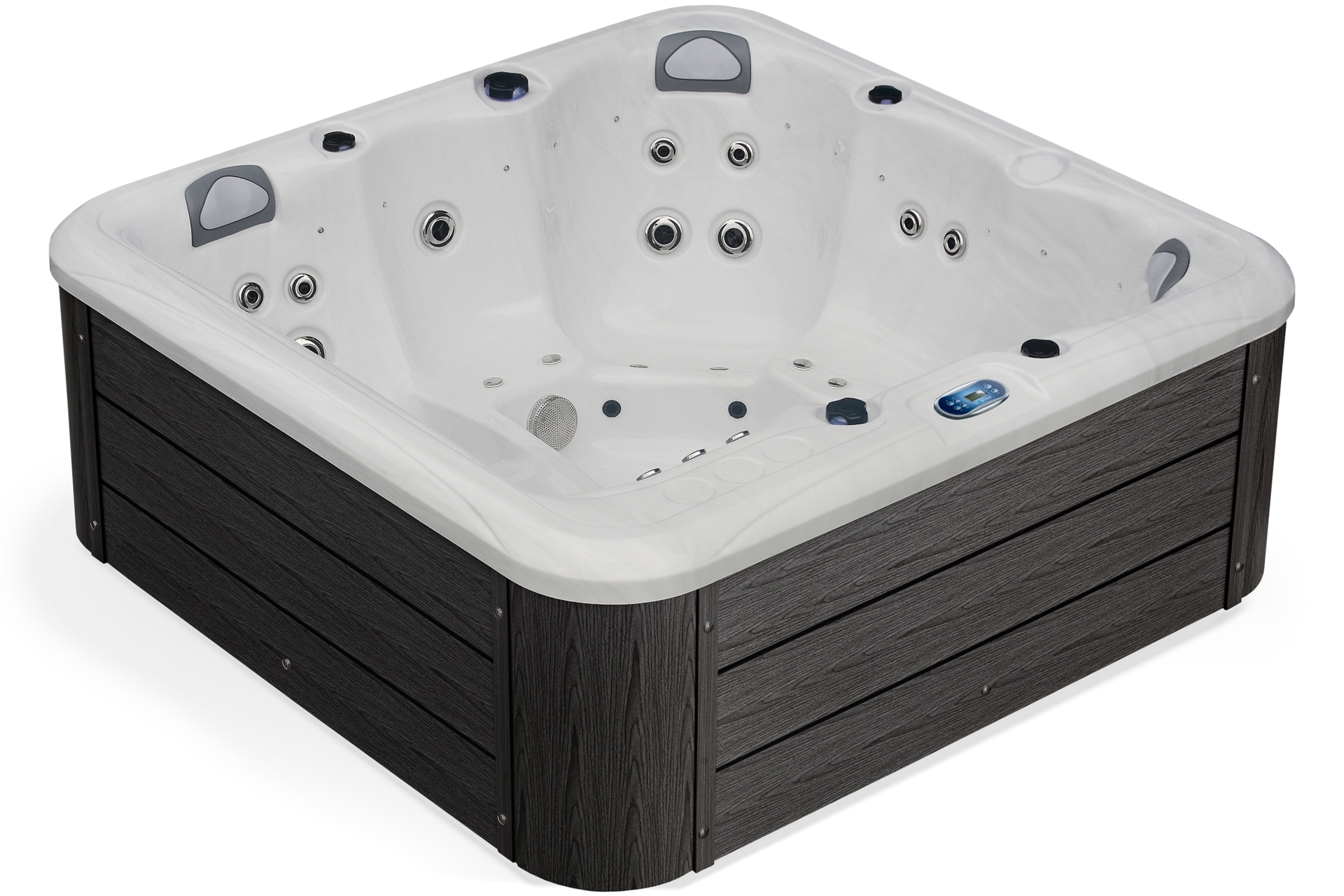 Wanna ogrodowa z hydromasażem Aquess Zenya 3101 6-osobowa