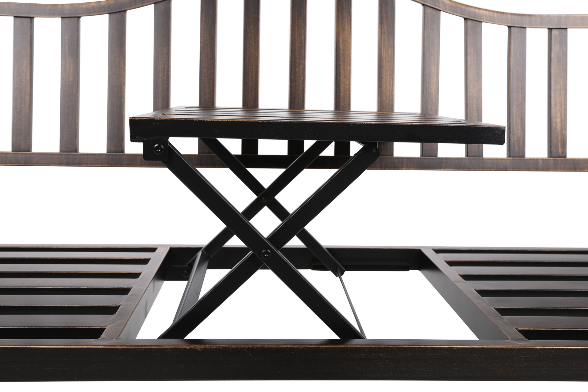 Ławka ogrodowa Classic Gold ze stolikiem  Ławka ogrodowa Classic Gold