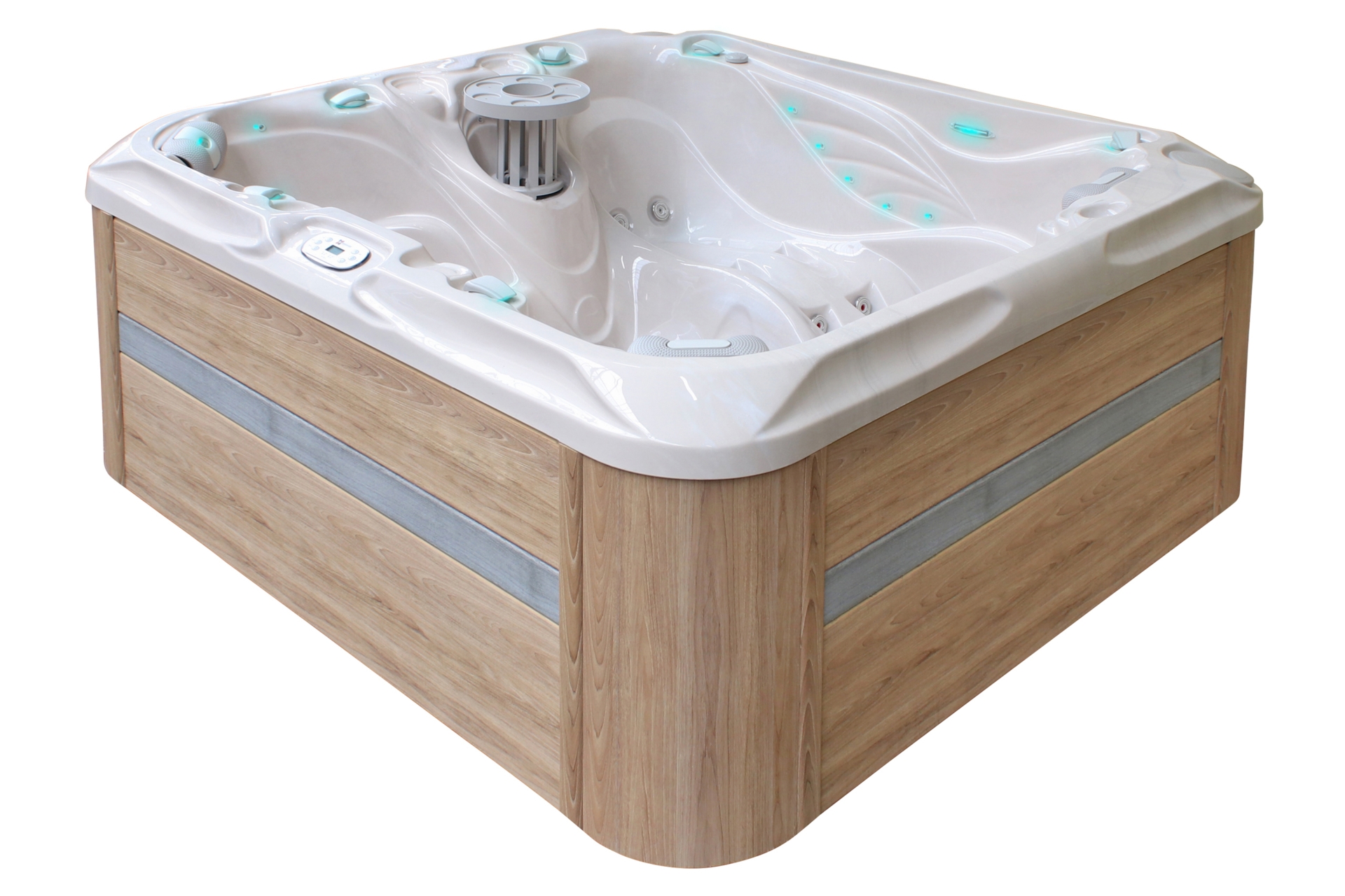 Wanna ogrodowa z hydromasażem Aquess Pleasure 5202 5-osobowa