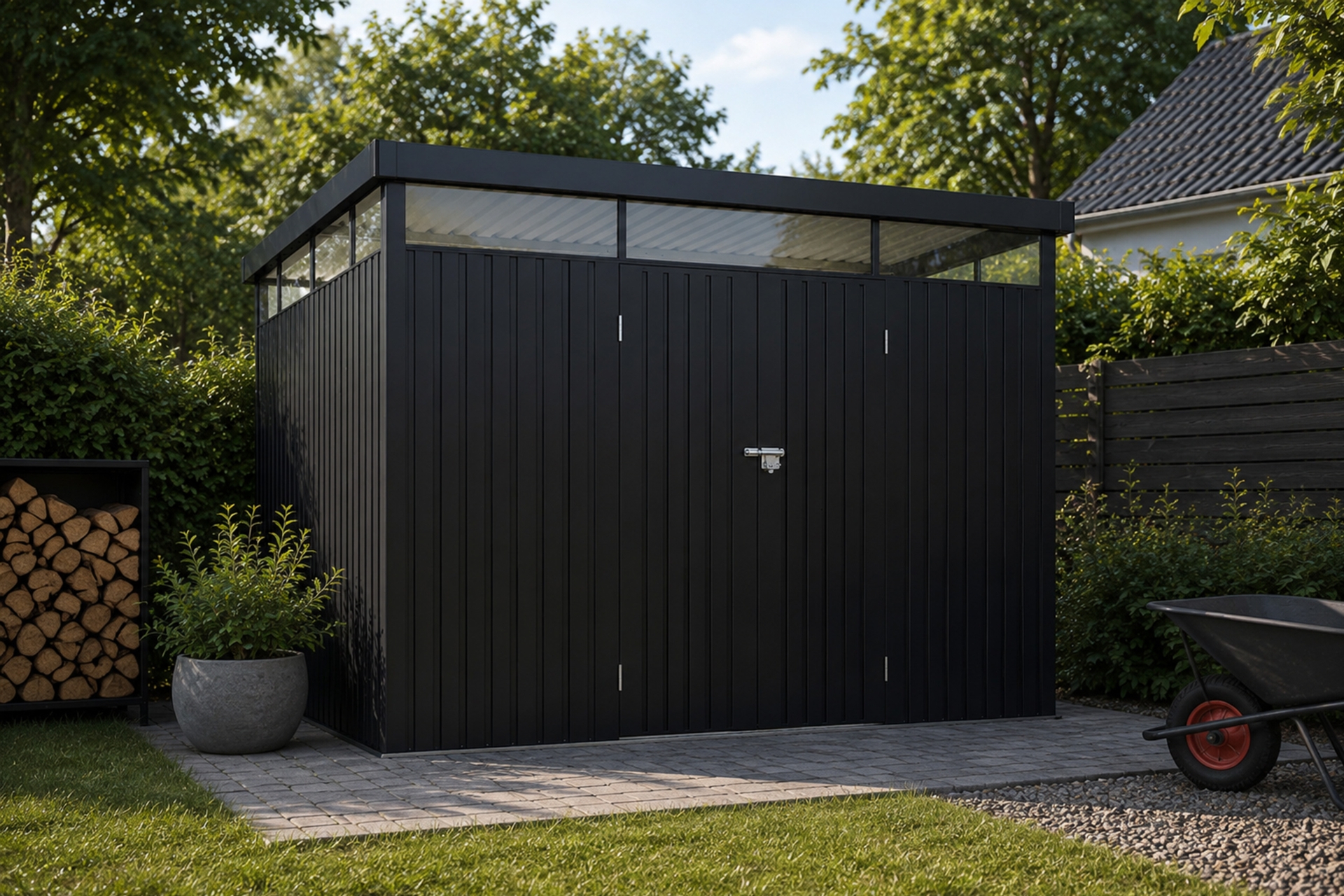 Domek narzędziowy Kopenhaga 300 x 250 cm Grey