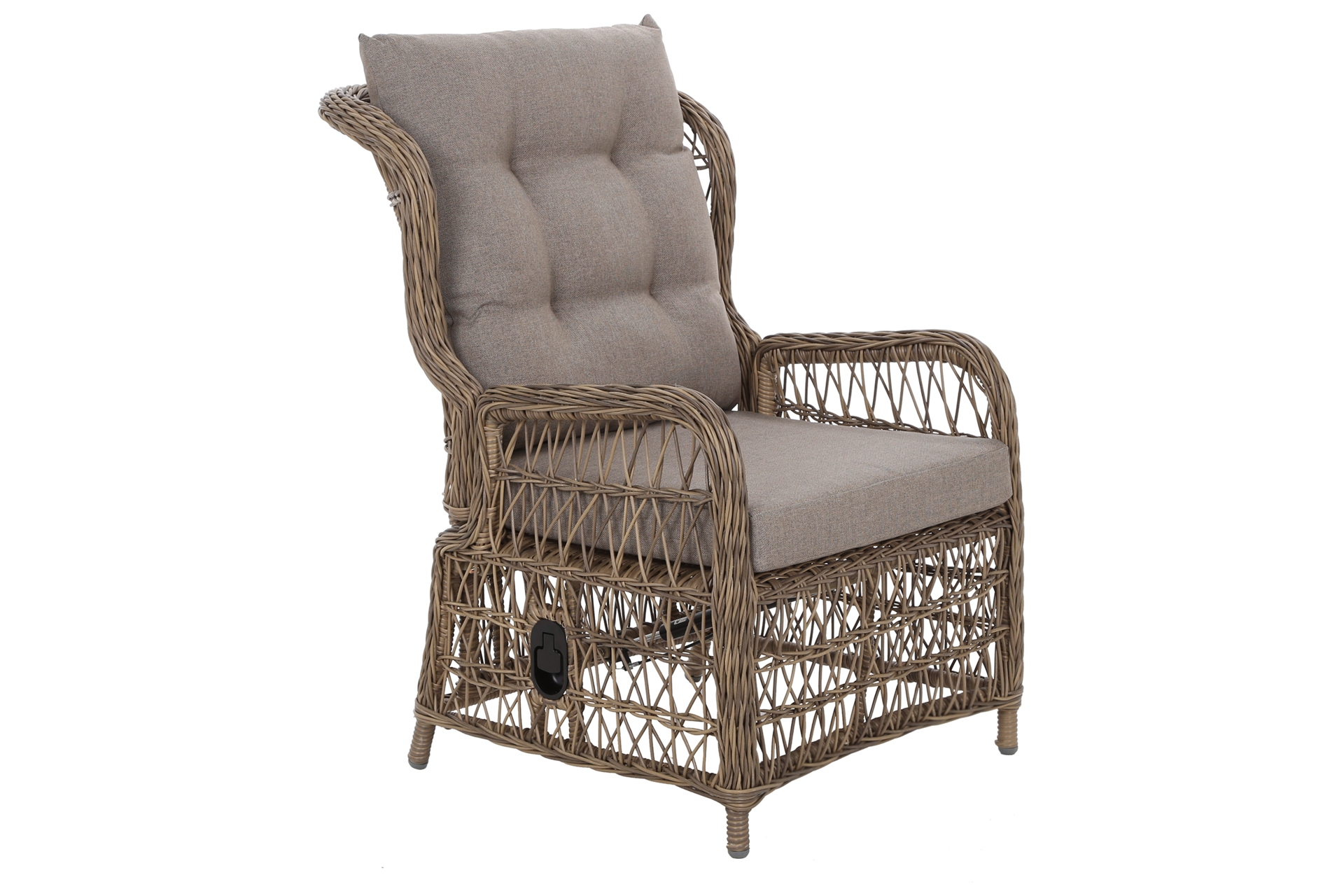 Meble ogrodowe technorattanowe Corfu Light Brown / Beige Melange