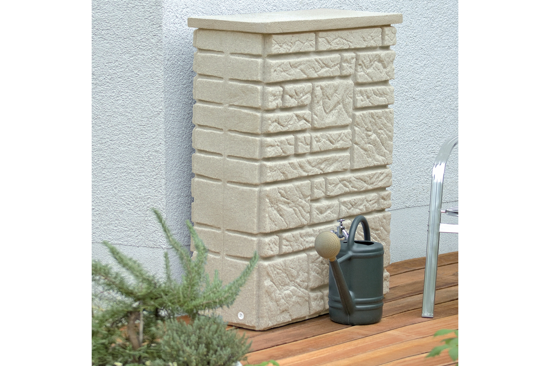 Zbiornik na deszczówkę MPI Maurano 300 l piaskowy