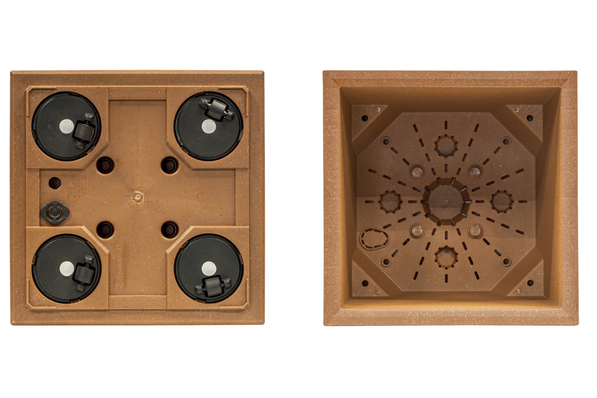 Donica ogrodowa Madera Square Eco Wood Eco Wood 31 l