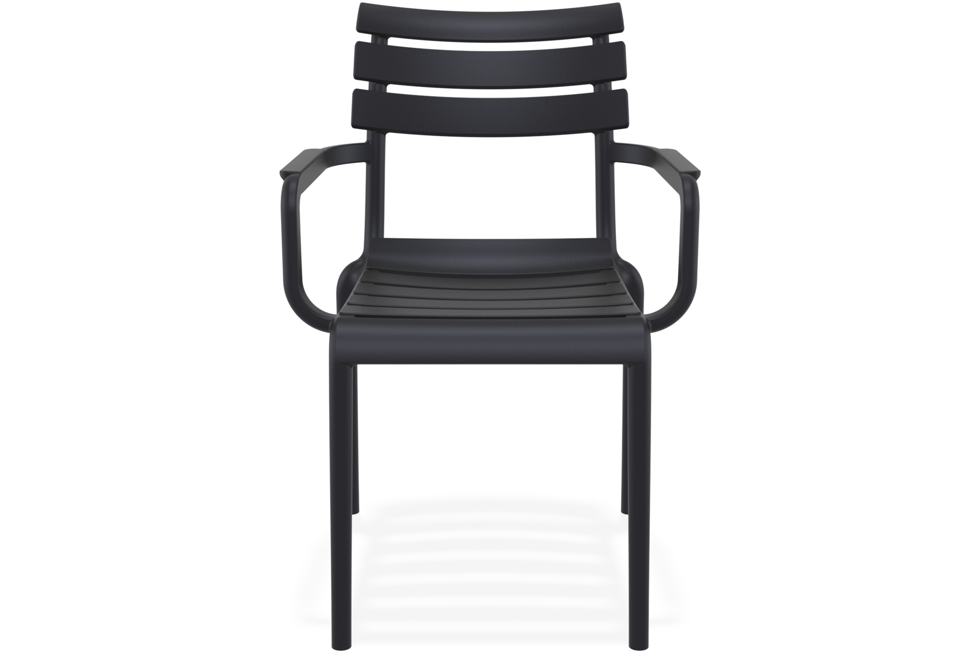 Krzesło Siesta Paris czarne z polipropylenu Krzesło Siesta Paris Black