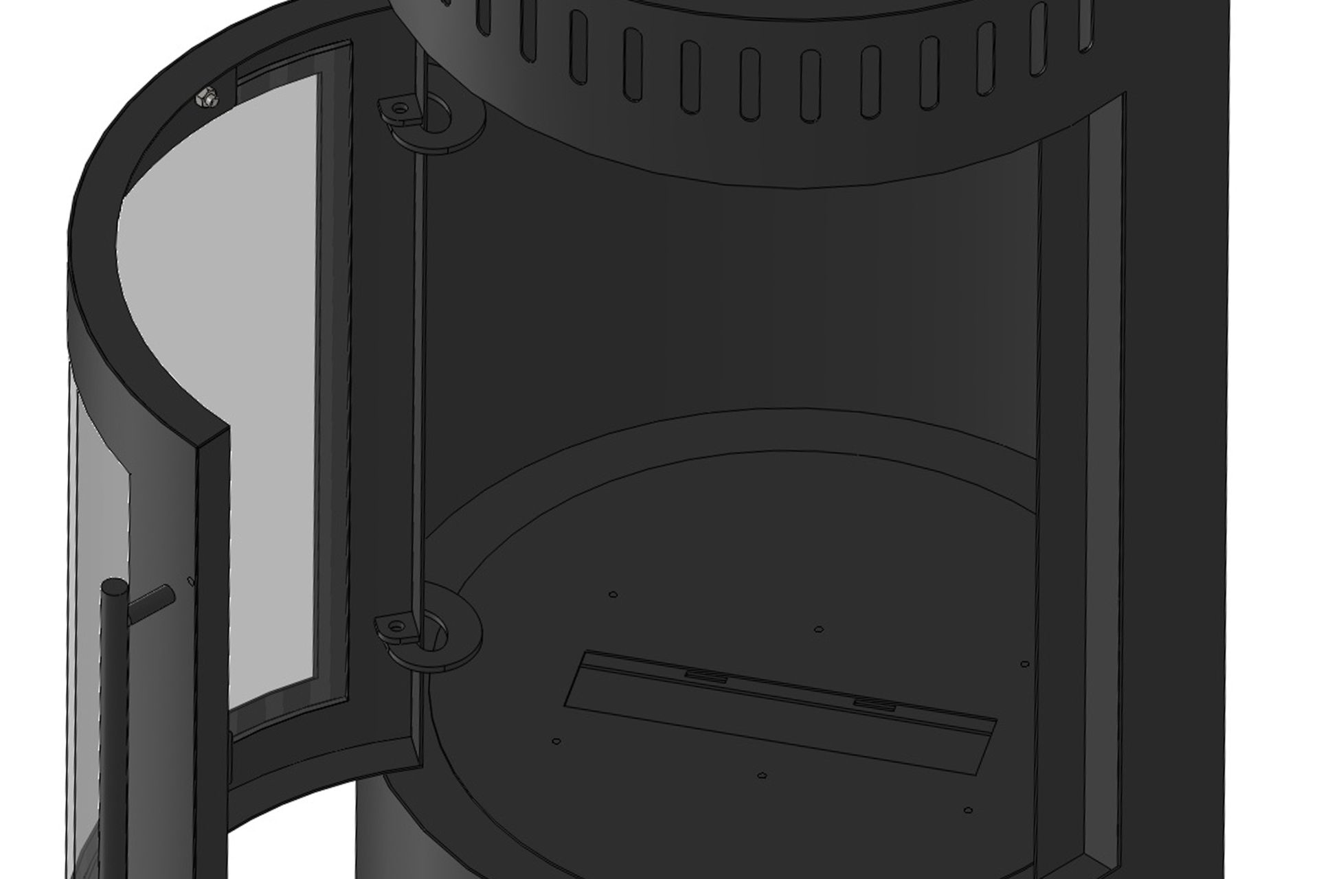 Biokominek na taras Infire Incoza 4 czarny Biokominek Infire Incoza 4 czarny