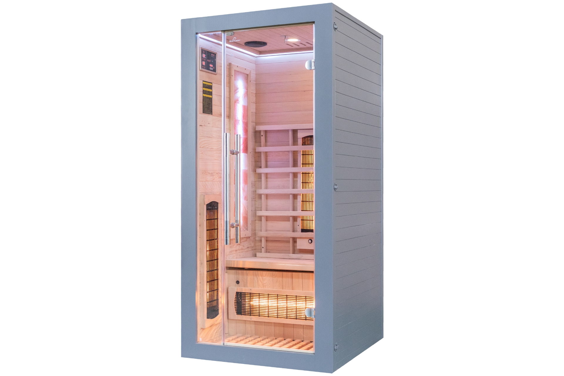 Sauna infrared Nordum Solea 1-osobowa szara
