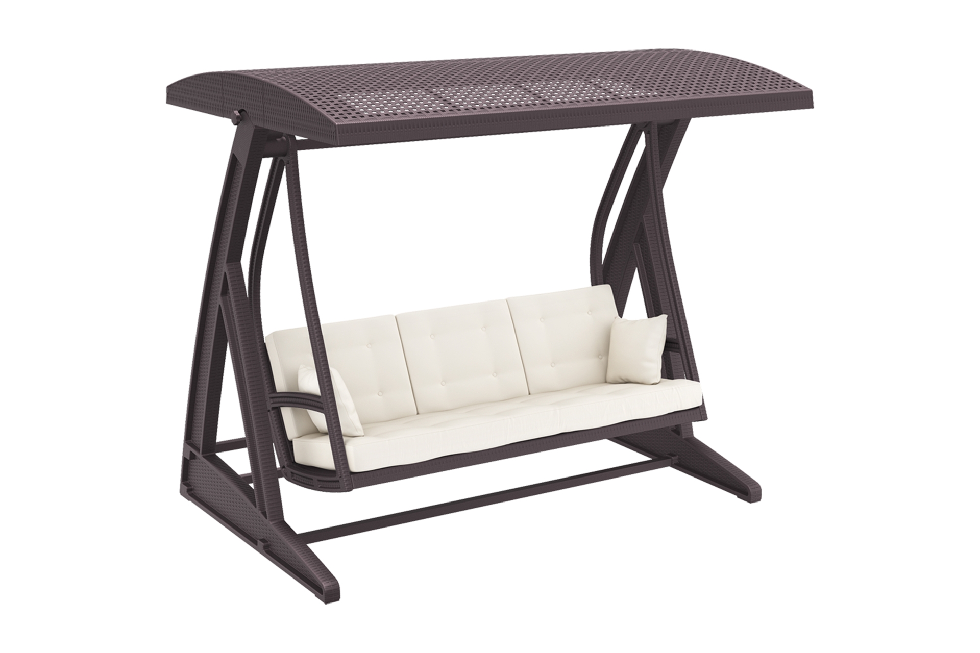 Huśtawka ogrodowa Siesta Hawaii Brown