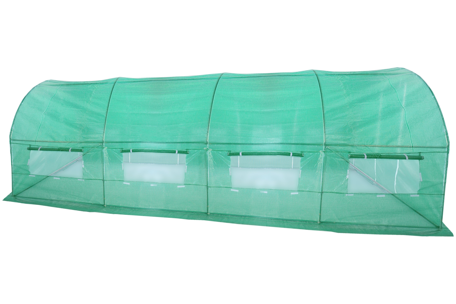Tunel foliowy 3x6 m wzmocniony zielony