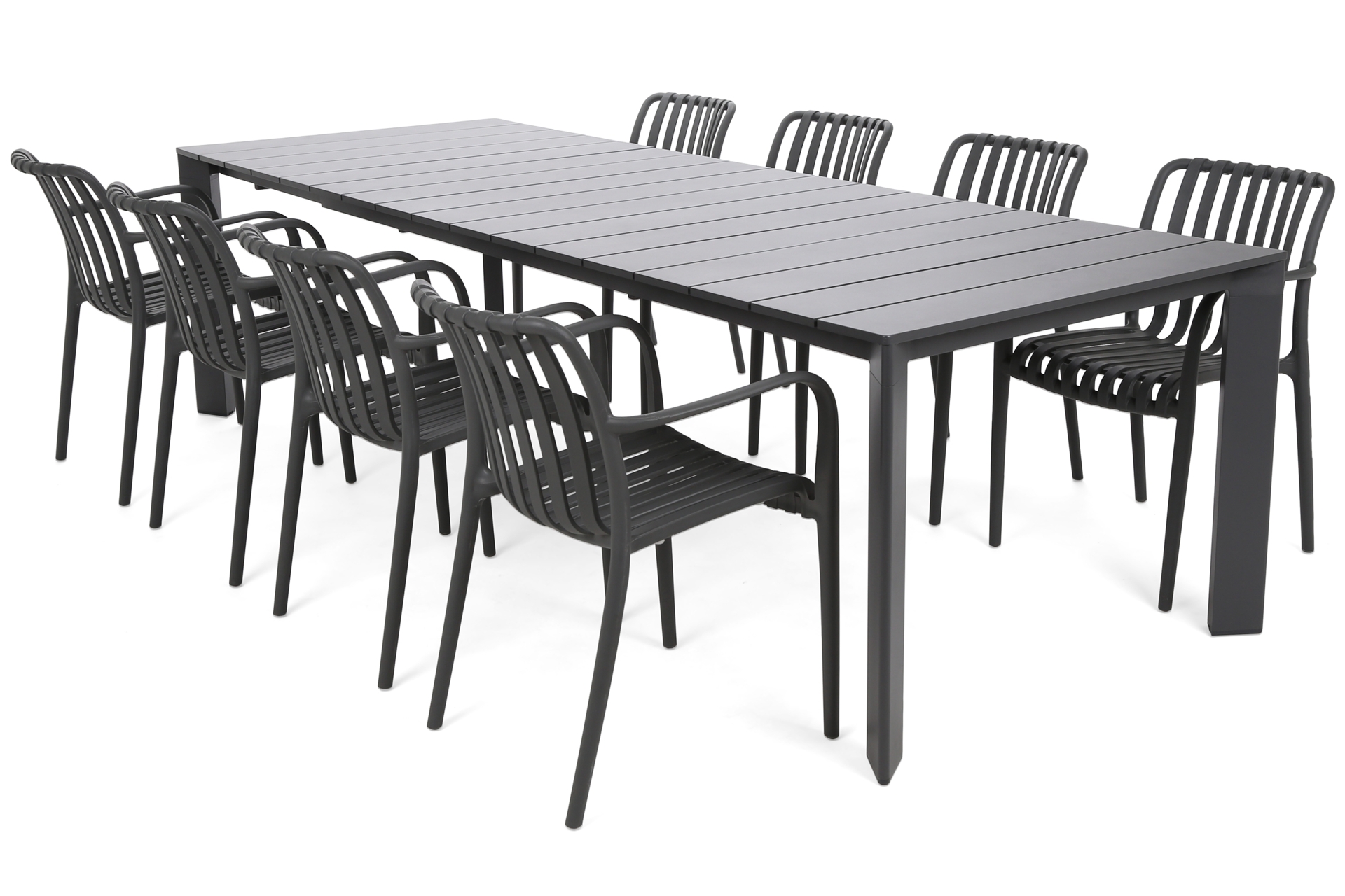 Meble ogrodowe Marsala Lomi Grey 8+1