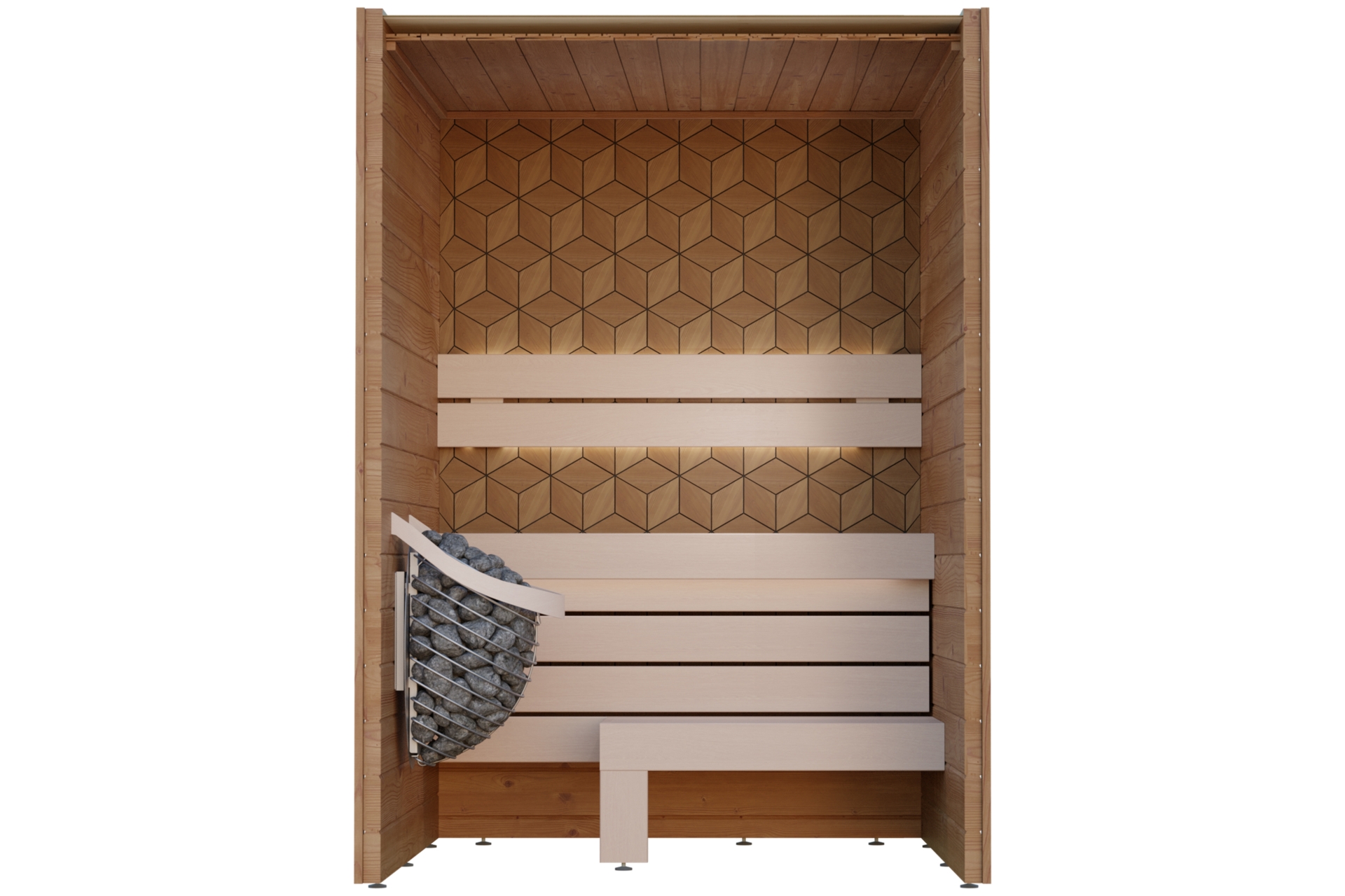 Sauna fińska Leil® Saunas Como 2-osobowa