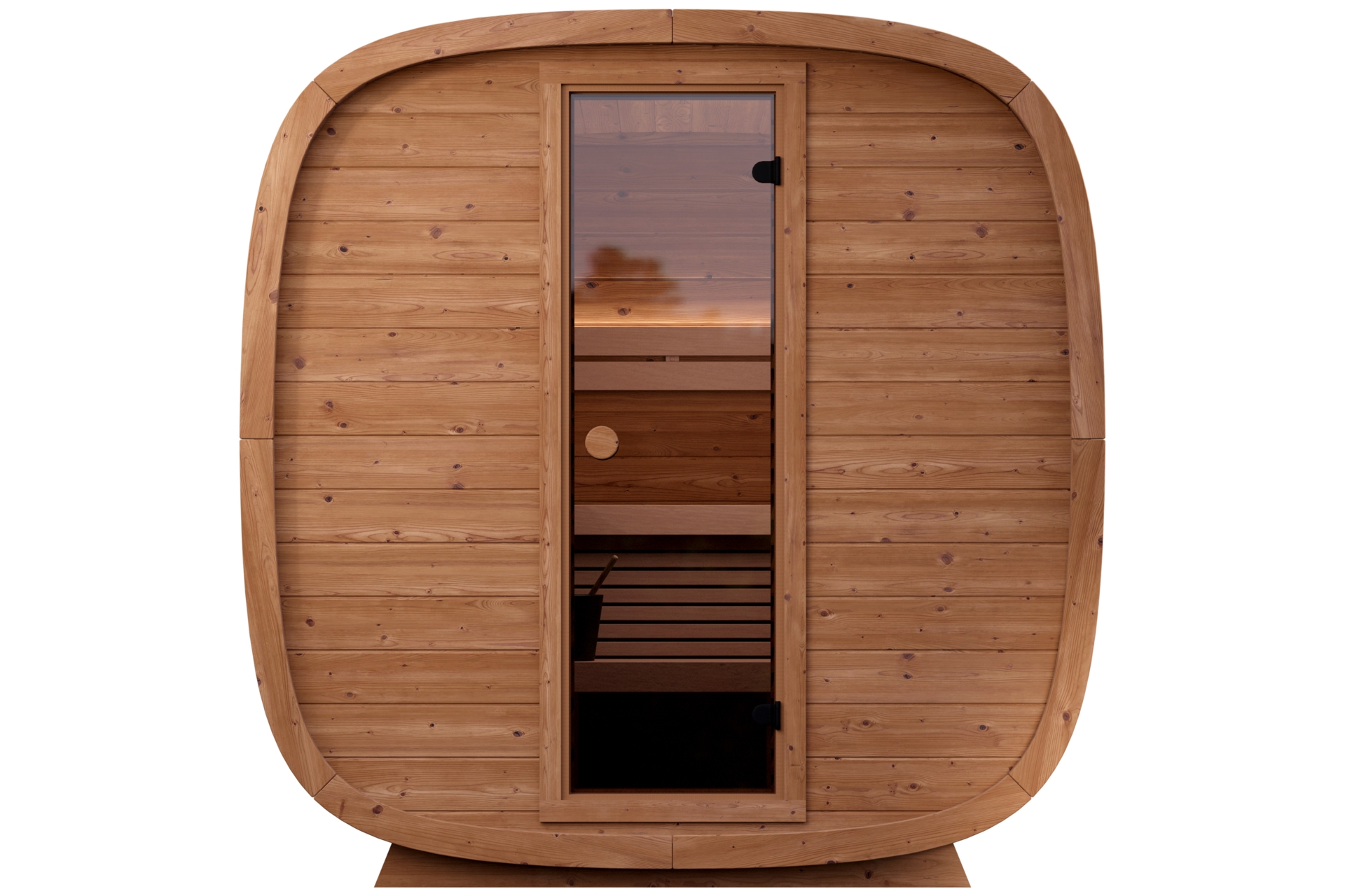 Sauna fińska zewnętrzna Leil® Saunas Dice Solo 5-osobowa