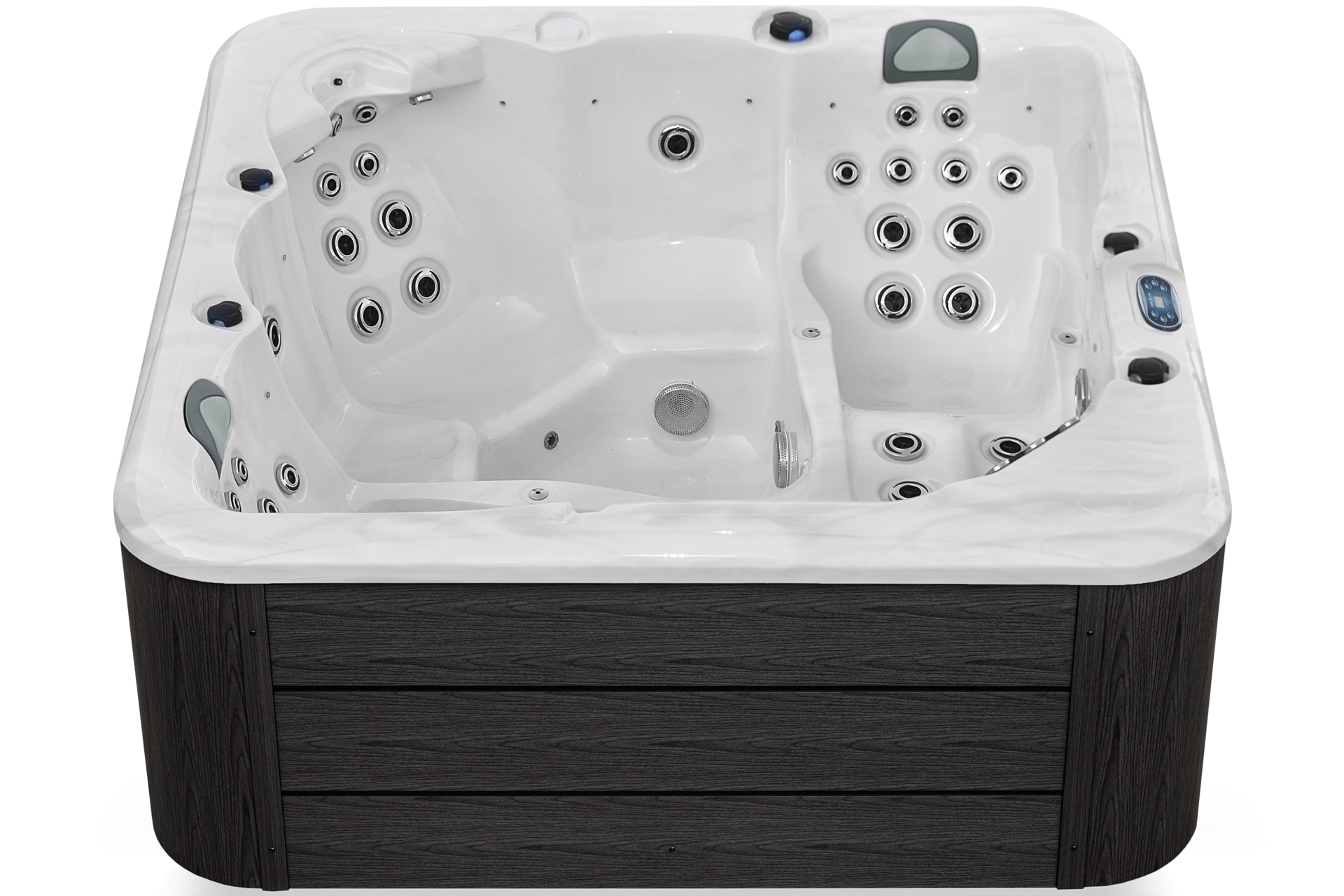 Wanna ogrodowa z hydromasażem Aquess Zenya 5202 5-osobowa