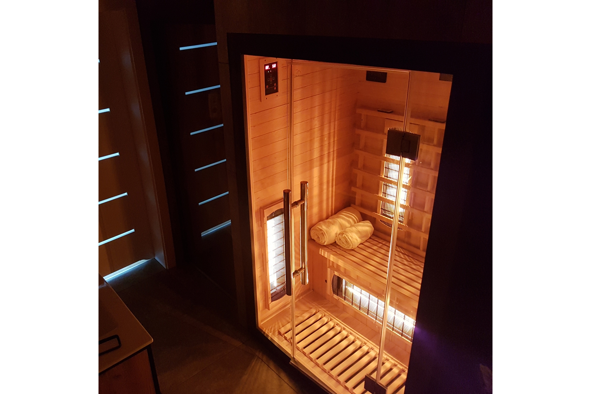 Sauna infrared Nordum Solea 2-osobowa biała