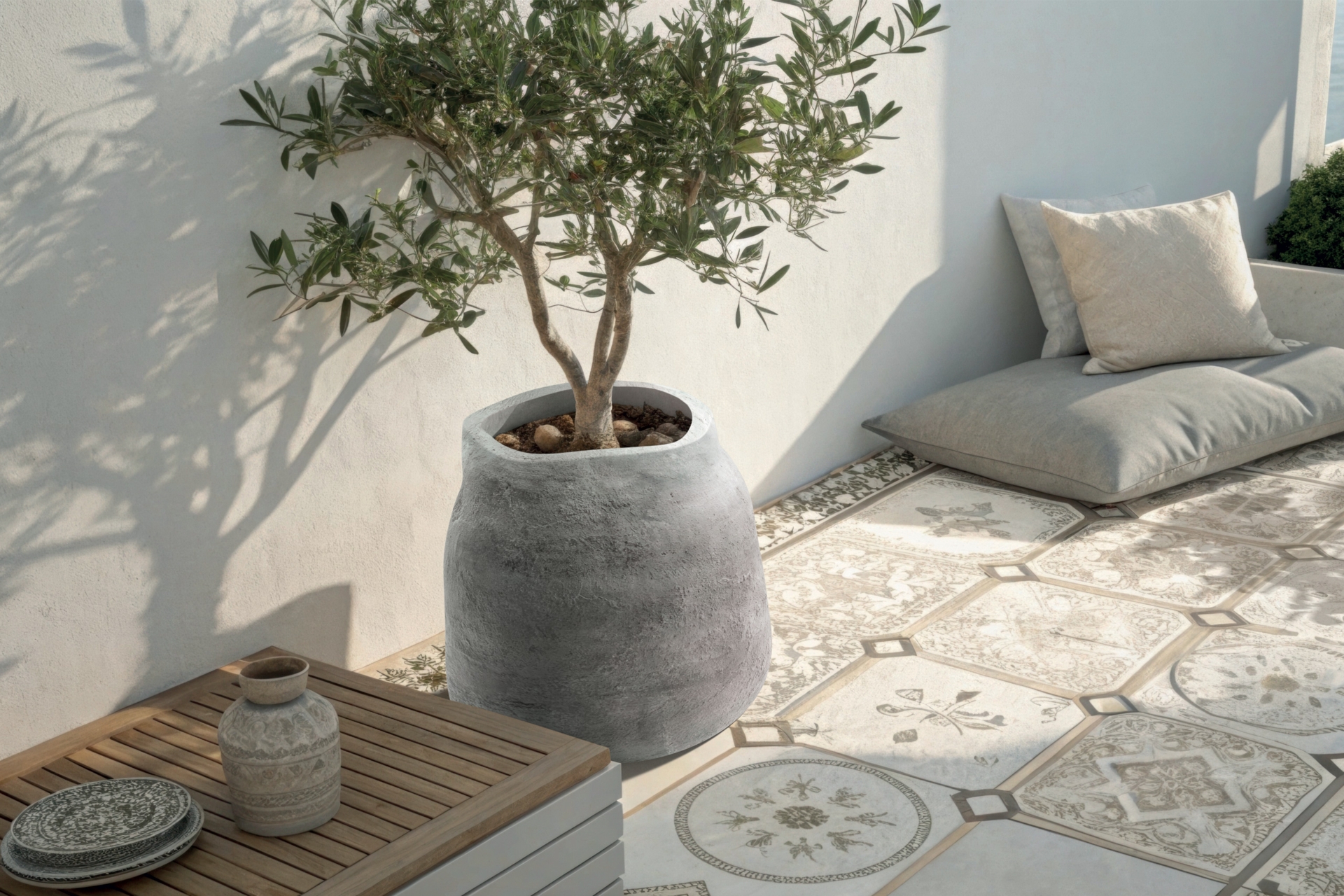 Donica ogrodowa Boge Graphite 58 l