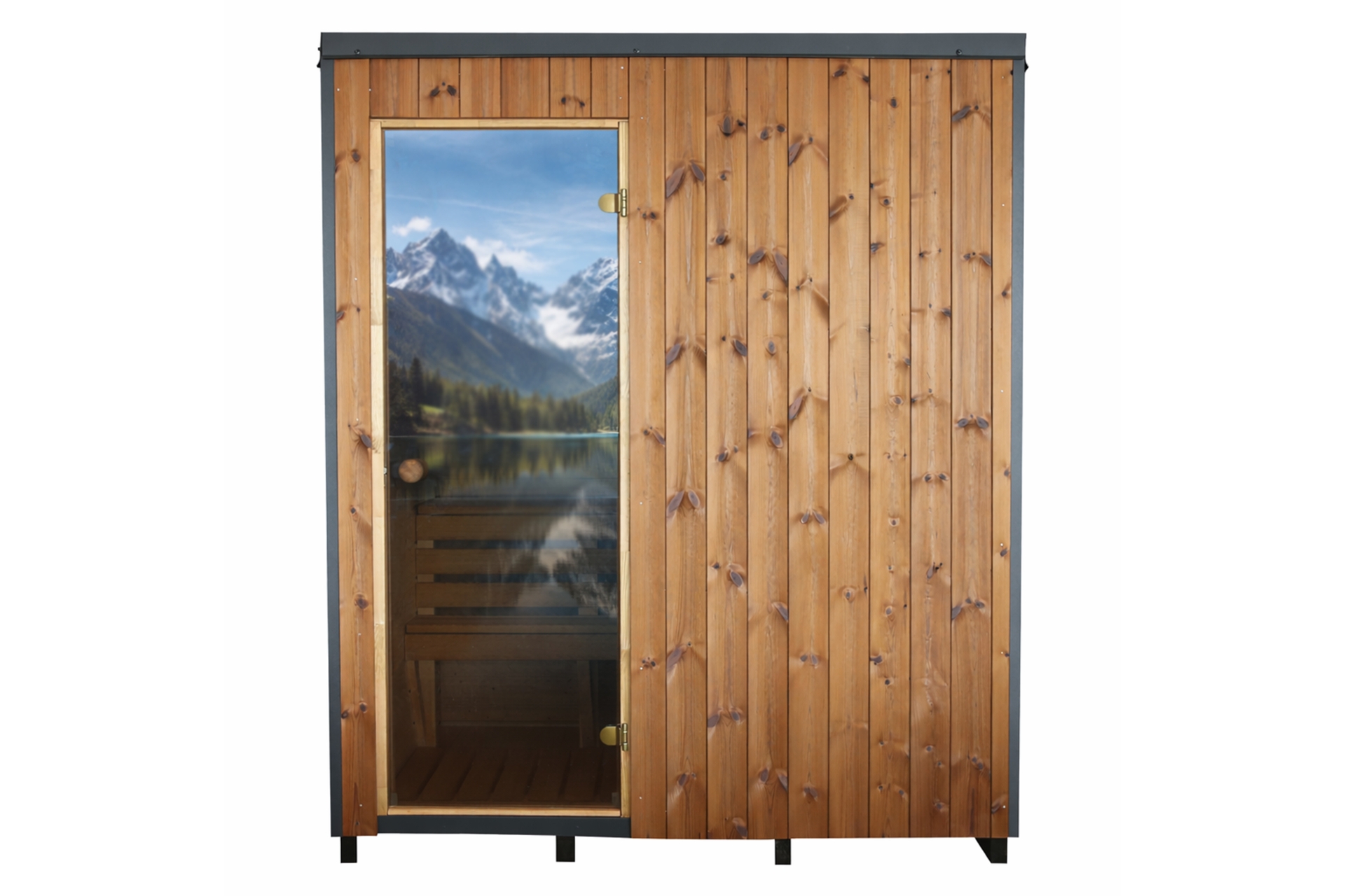 Sauna fińska zewnętrzna Nordum Baltic 120 x 180 cm