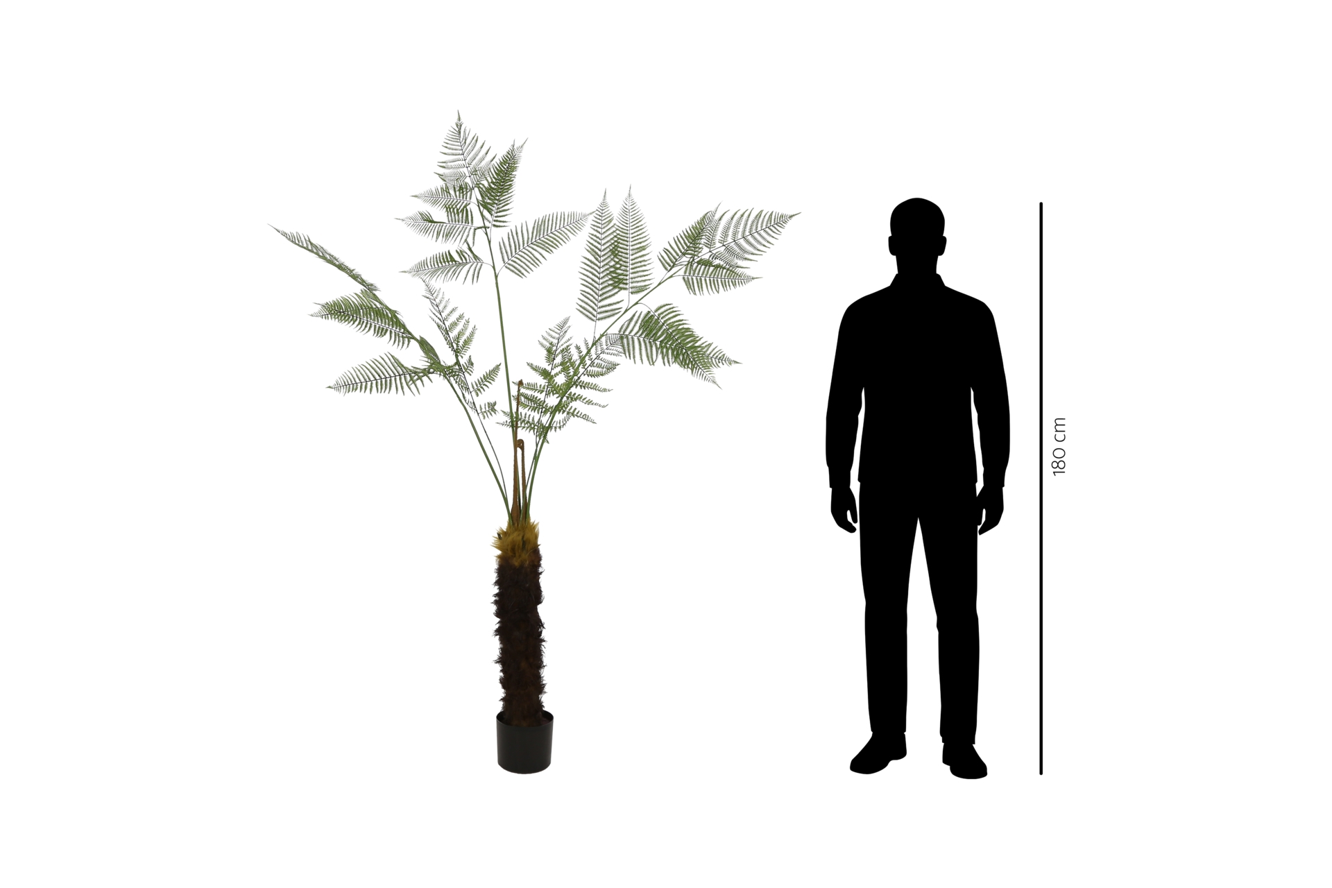 Sztuczna paproć 200 cm