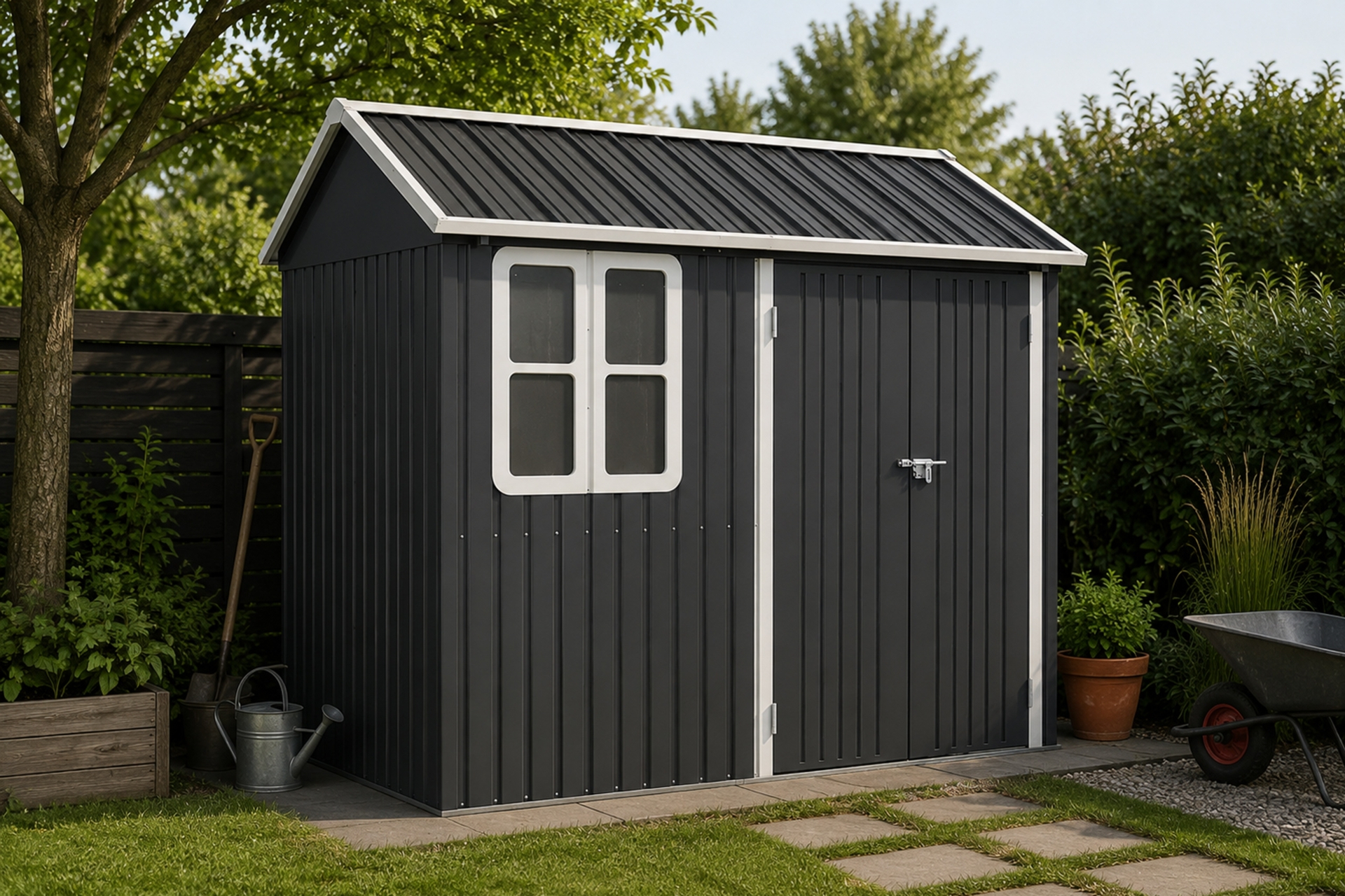 Domek narzędziowy Randers 253 x 175 cm Grey