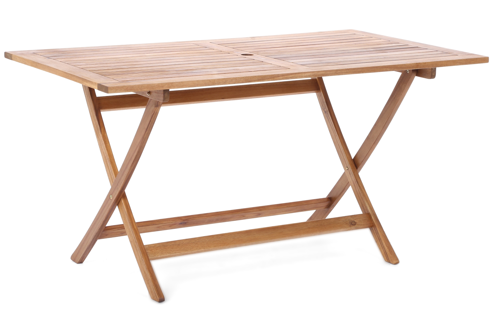 Meble ogrodowe drewniane Akacja - 4-osobowy zestaw na taras, składany. Meble ogrodowe drewniane Akacja Cross 4+1