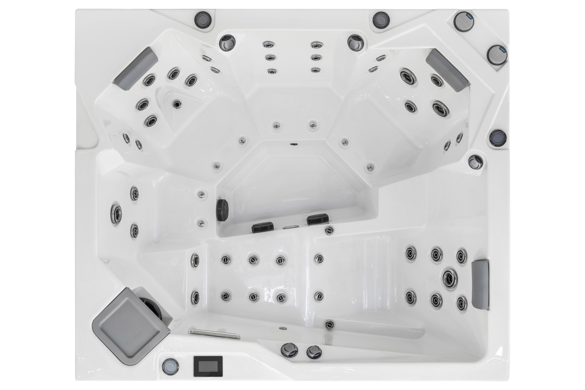 Wanna ogrodowa z hydromasażem Hanscraft Sapphire Oka3 - dla 5 osób - dwie pompy masażu Wanna ogrodowa z hydromasażem Hanscraft Sapphire Oka3