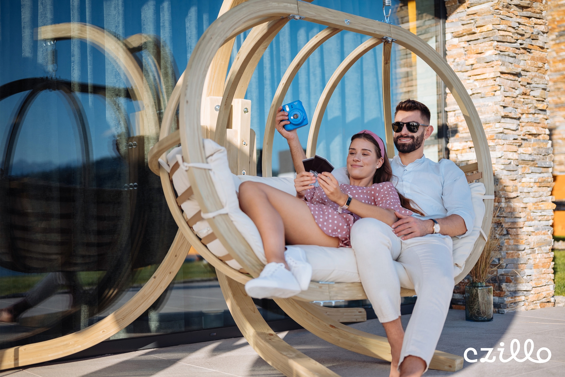 Fotel wiszący Timber Plus O-Zone Premier Beige