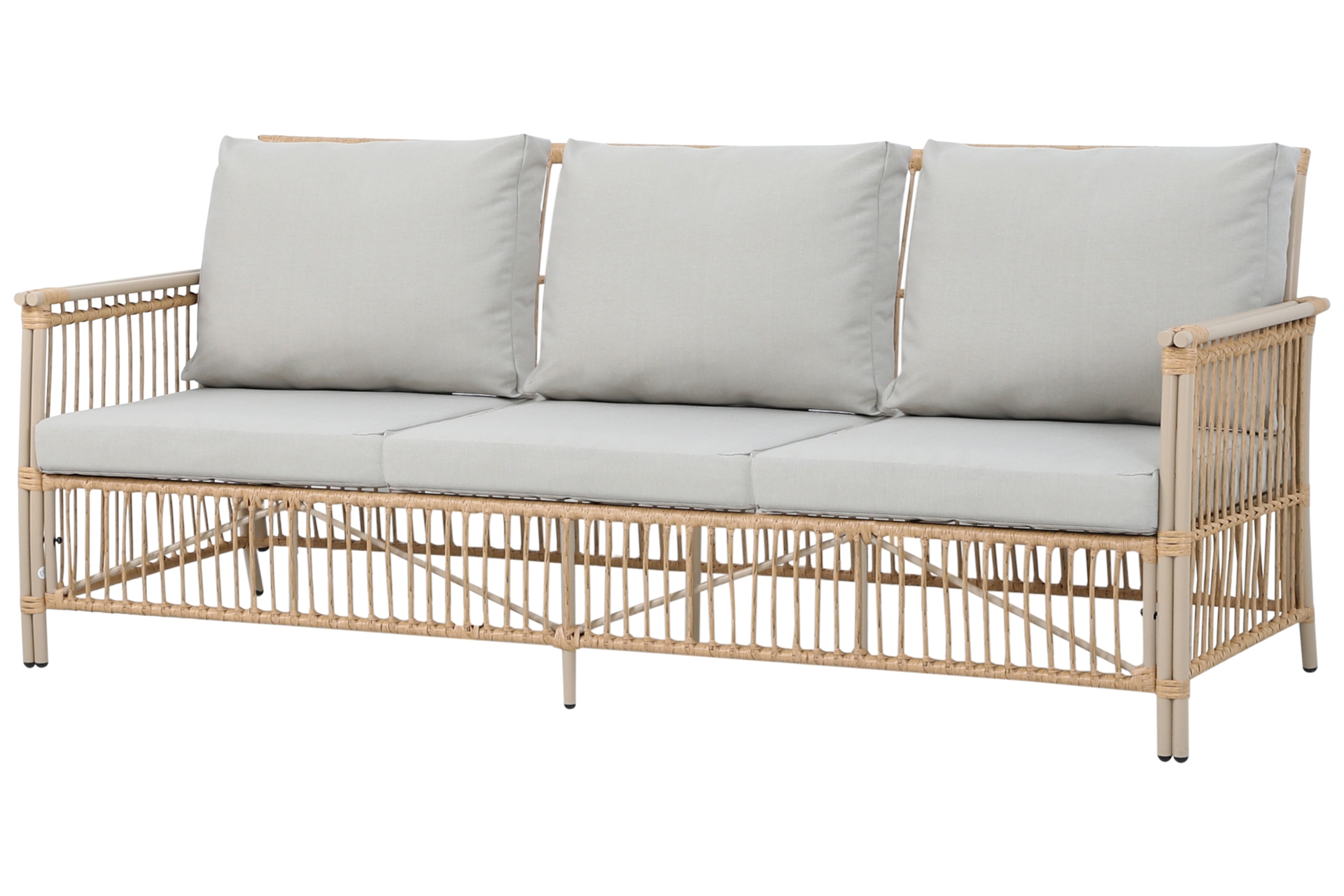 Meble ogrodowe technorattanowe Sycylia Beige / Beige