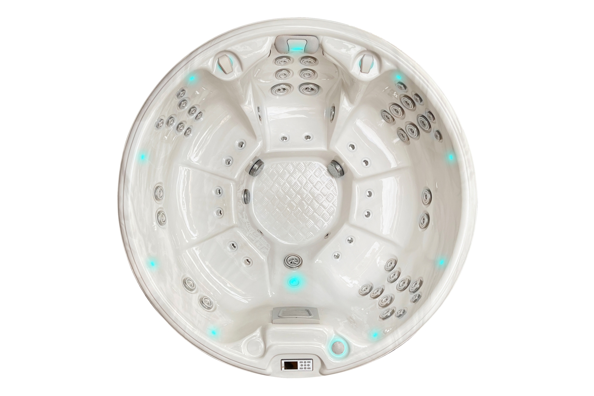 Wanna ogrodowa z hydromasażem Aquess Recharge 3101 7-osobowa