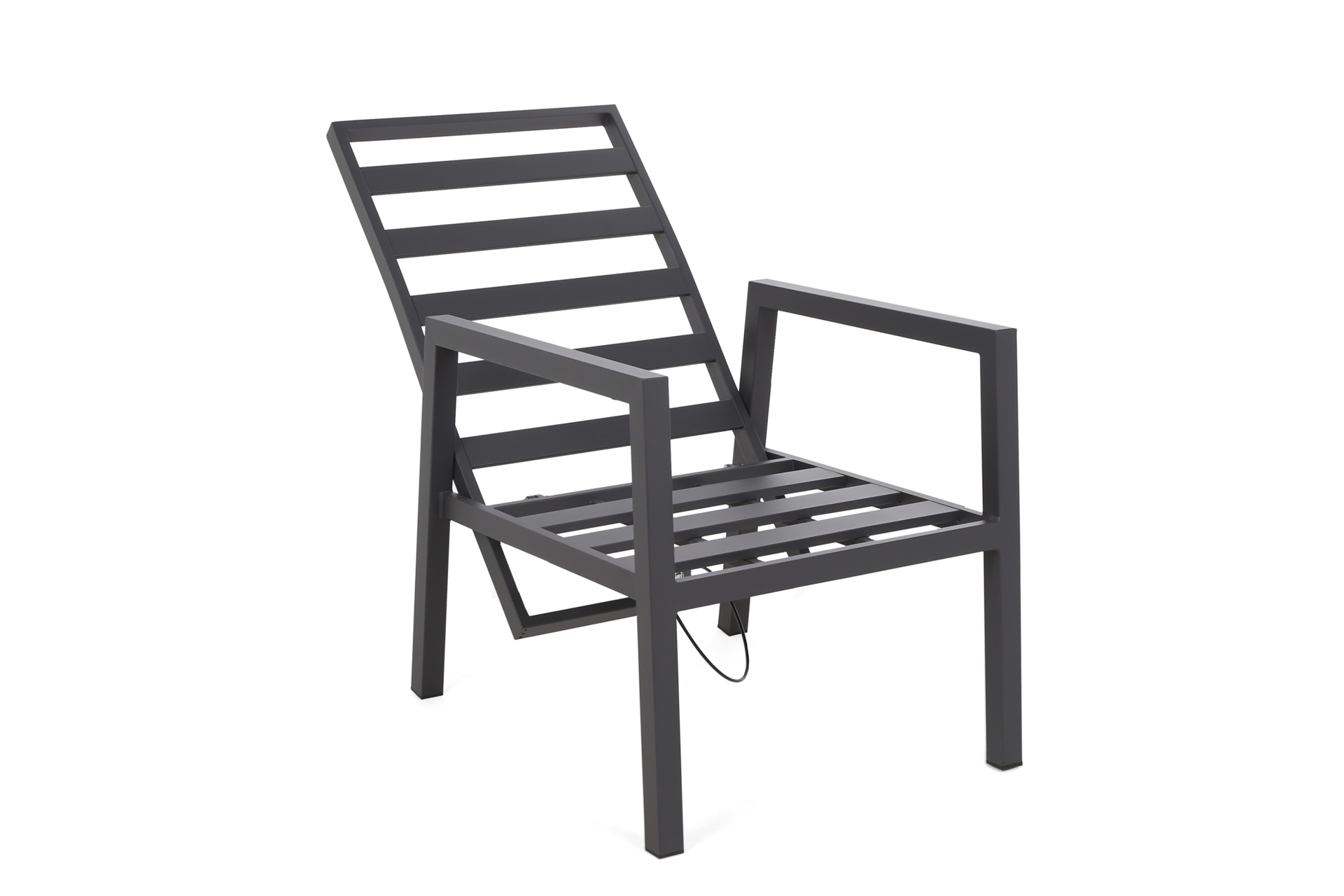 Meble ogrodowe aluminiowe Morton Dark Grey / Grey