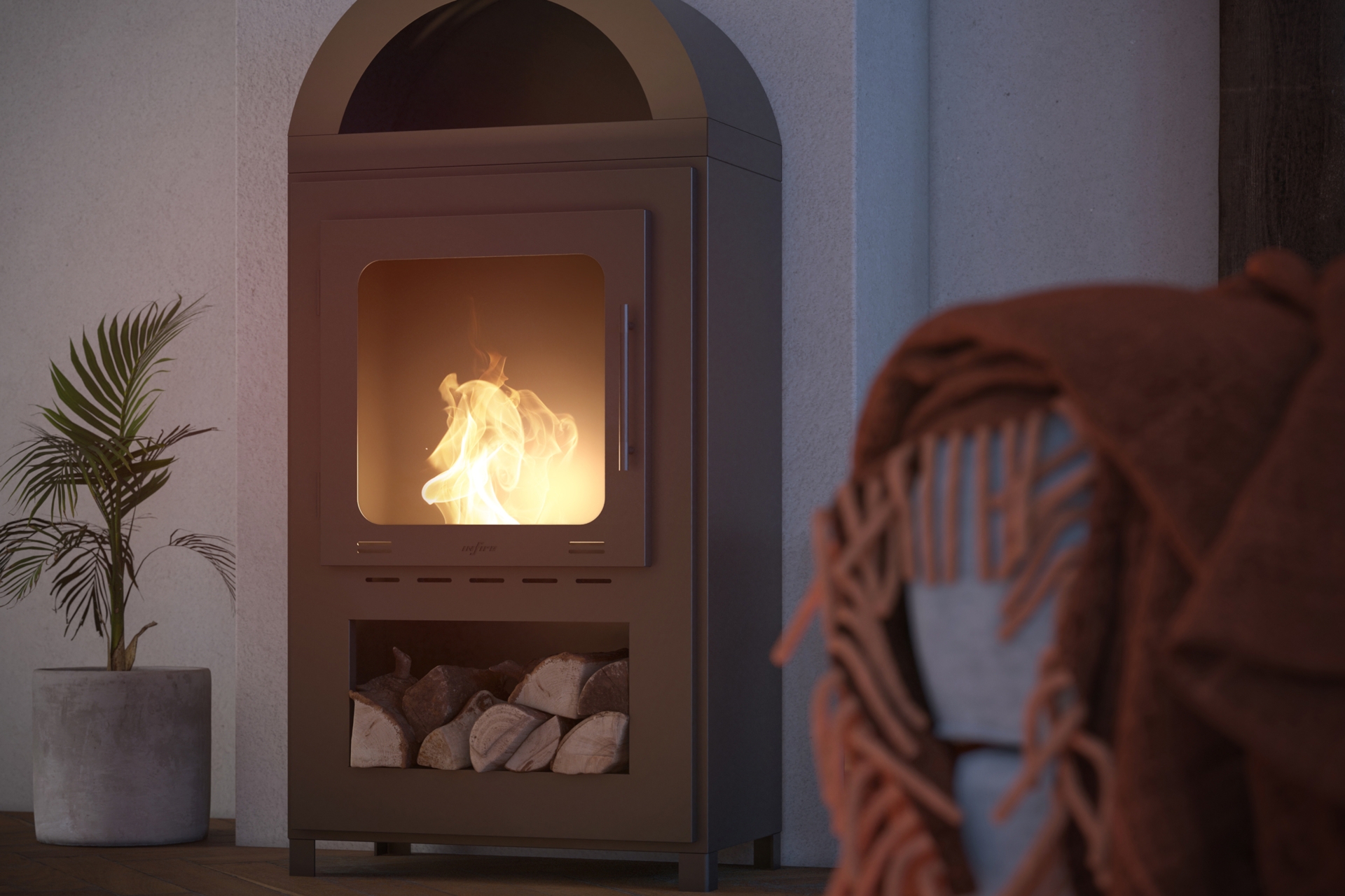 Biokominek Infire Incoza 2 czarny