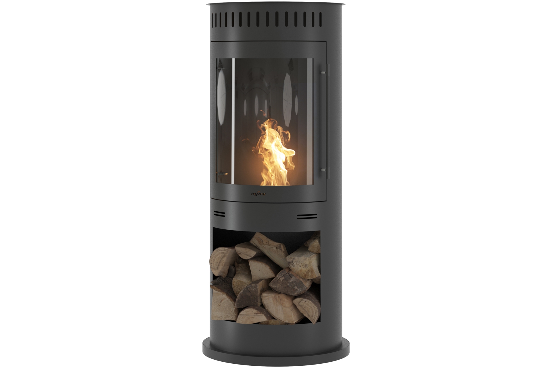 Biokominek na taras Infire Incoza 4 czarny Biokominek Infire Incoza 4 czarny