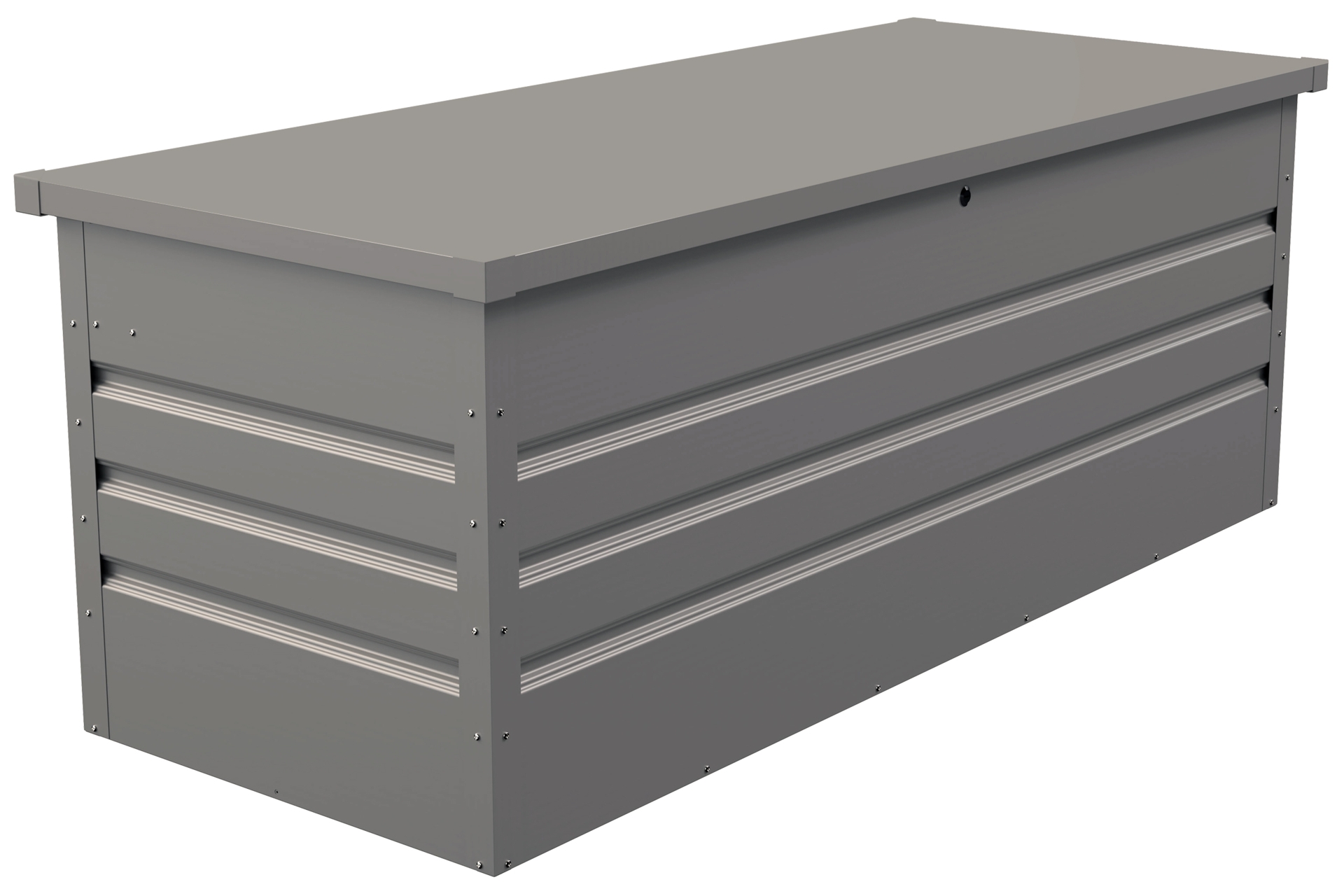 Skrzynia ogrodowa Goteborg XL Silver Grey