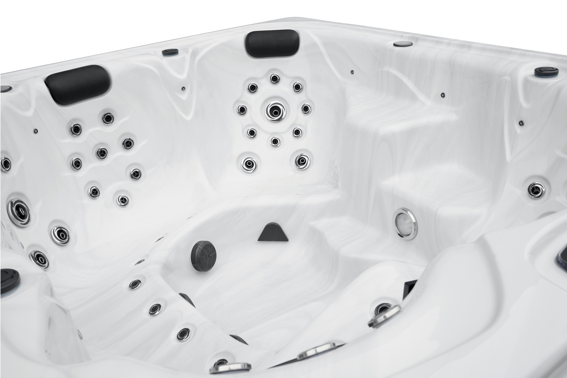 Basen ogrodowy z przeciwprądem i hydromasażem Hanscraft Valhalla 580 x 230 cm - całoroczny - 66 dyszy Basen ogrodowy z przeciwprądem i hydromasażem Hanscraft Valhalla 580 x 230 cm