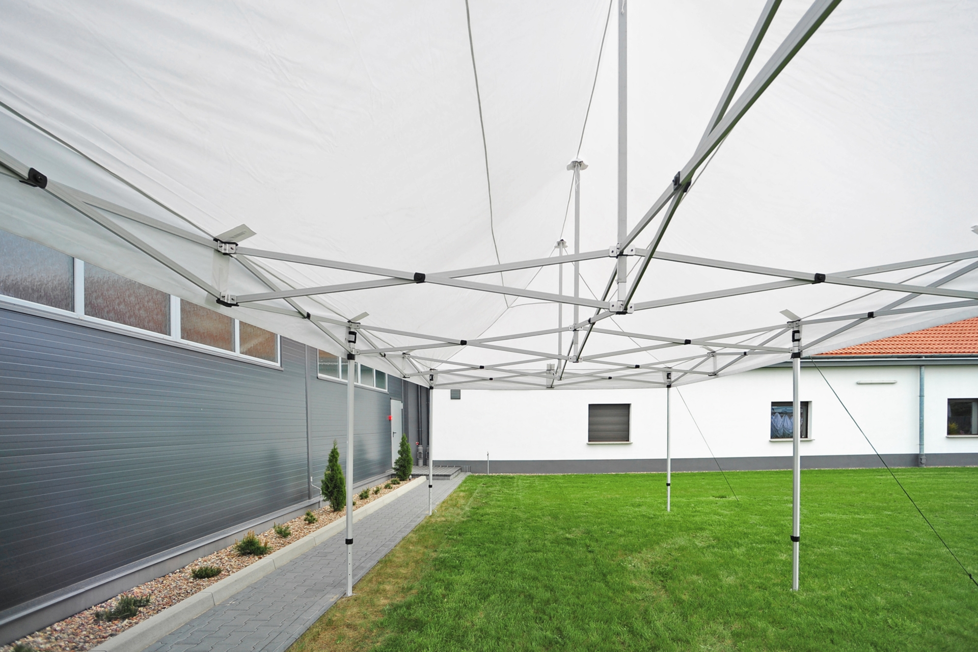 Namiot wystawowy cateringowy 800 x 400 cm biały