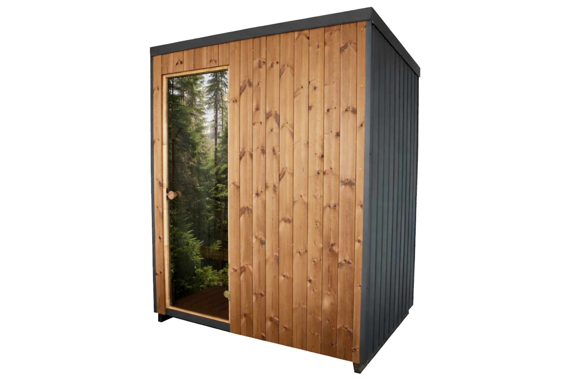 Sauna fińska zewnętrzna Nordum Baltic 120 x 180 cm