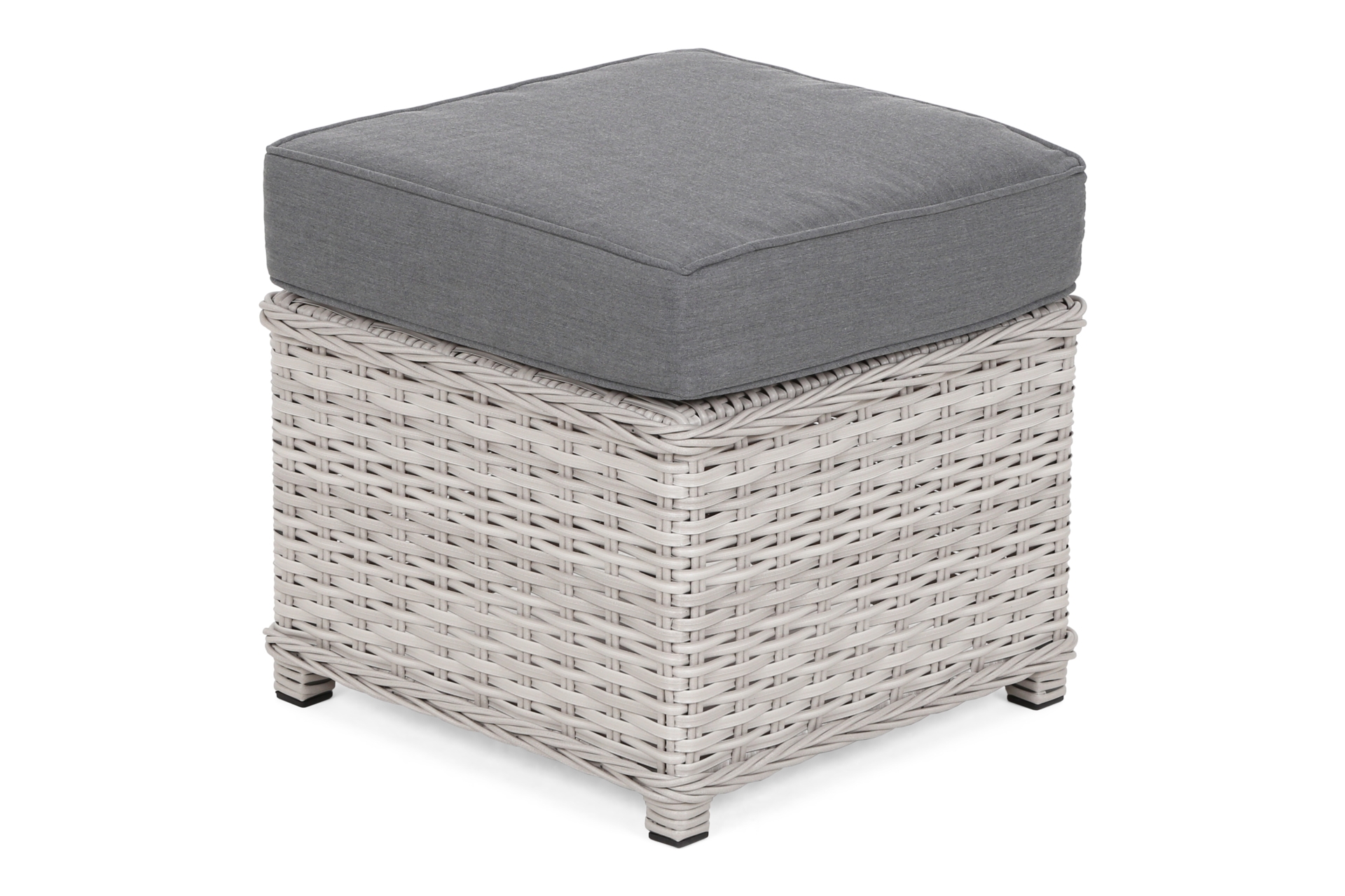 Meble ogrodowe technorattanowe Bergamo White / Grey