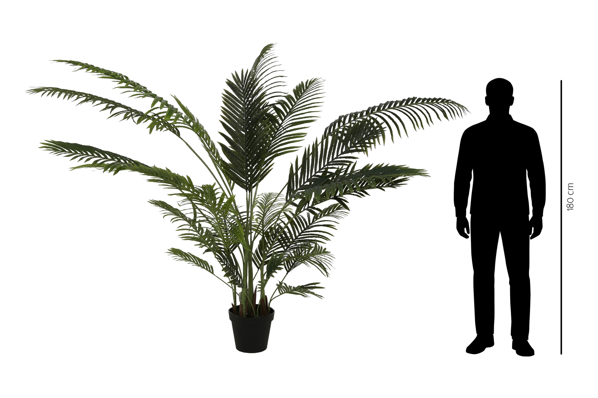 Sztuczna palma areka 200 cm