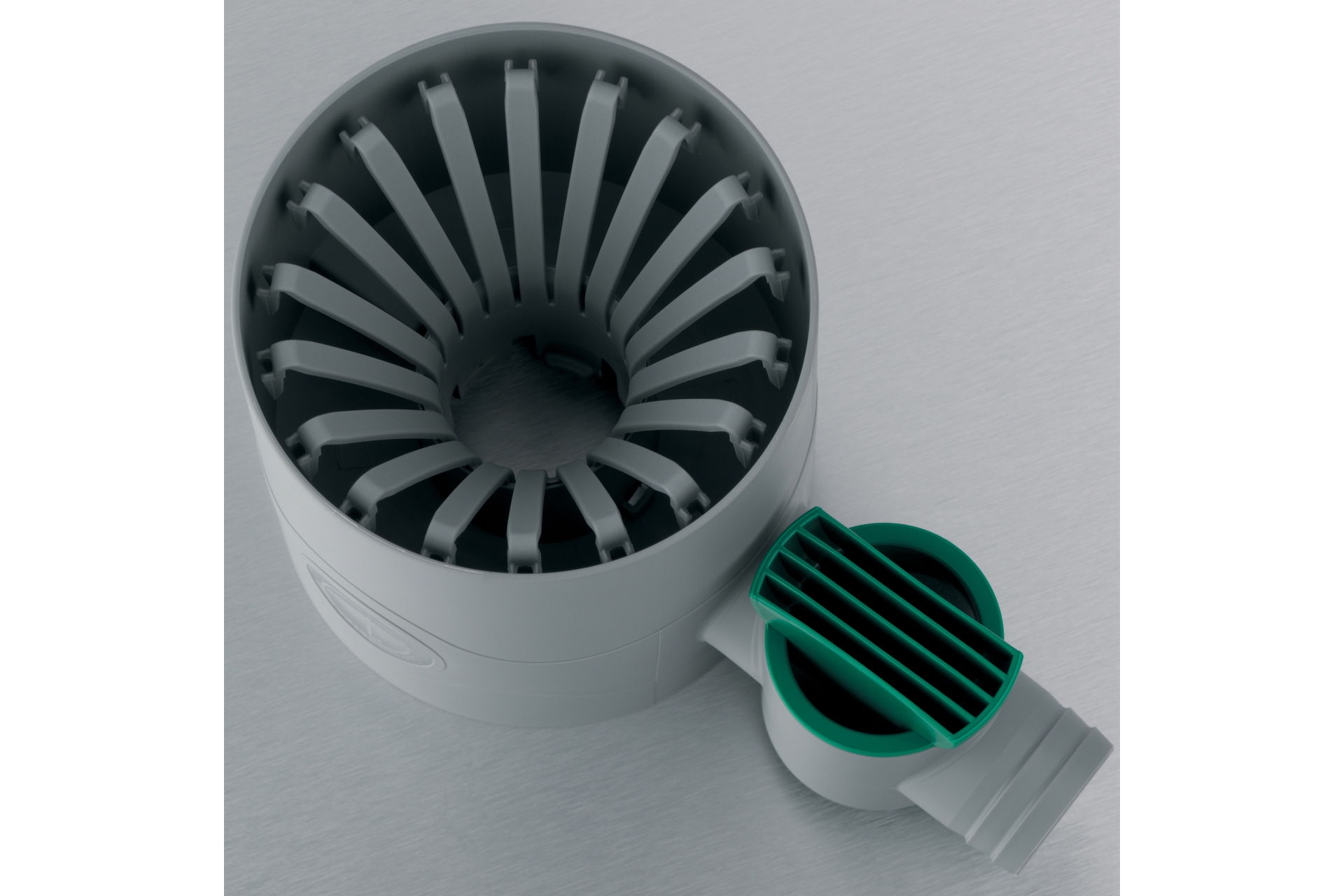 Zbieracz wody deszczowej z zaworem MPI szary