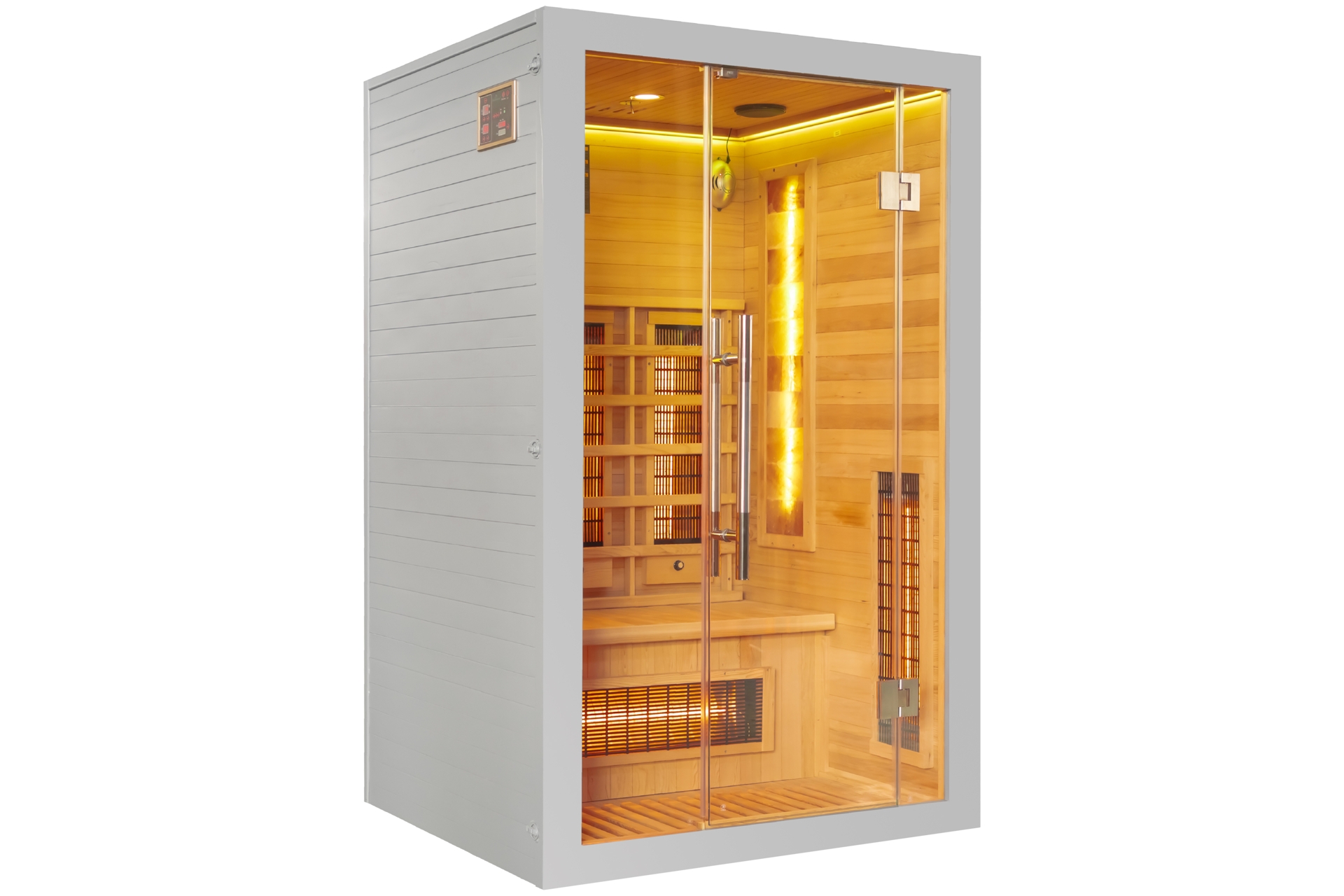 Sauna infrared Nordum Solea 2-osobowa szara