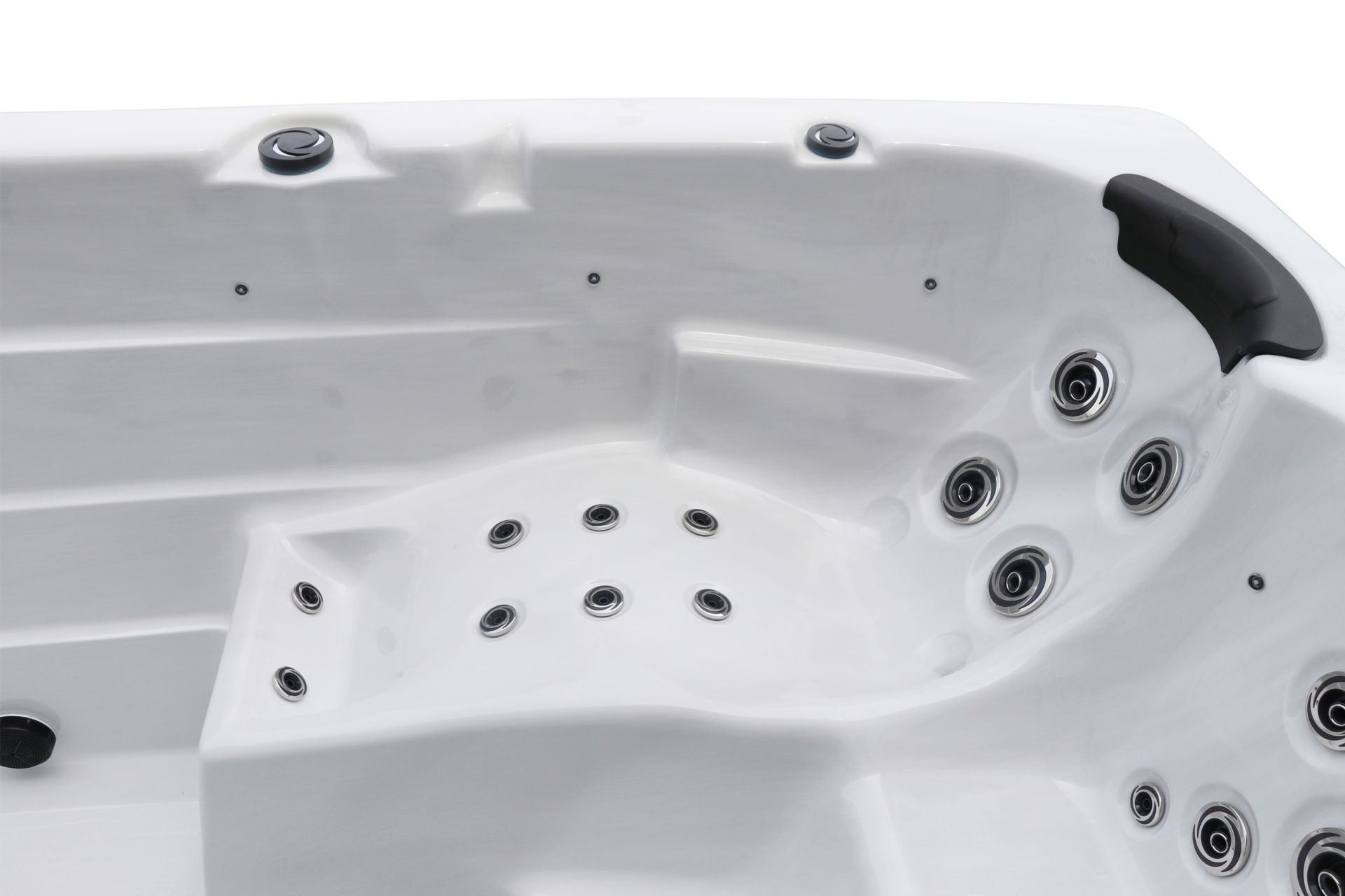 Basen ogrodowy z przeciwprądem i hydromasażem Hanscraft Odin 450 x 228 cm - całoroczny - 63 dysze Basen ogrodowy z przeciwprądem i hydromasażem Hanscraft Odin 450 x 228 cm