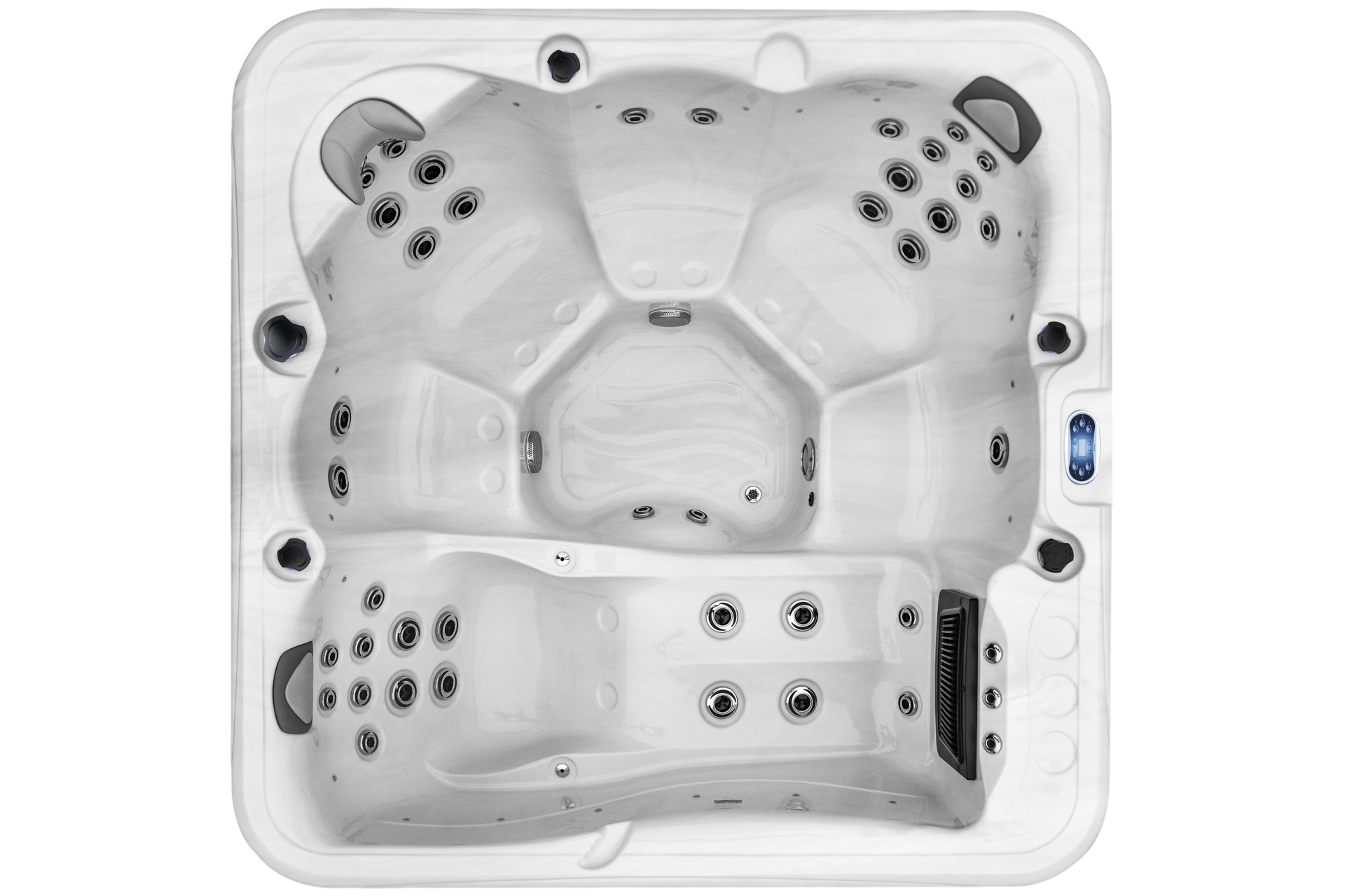 Wanna ogrodowa z hydromasażem Aquess Zenya 5102 6-osobowa - 43 dysze wodne Wanna ogrodowa z hydromasażem Aquess Zenya 5102 6-osobowa