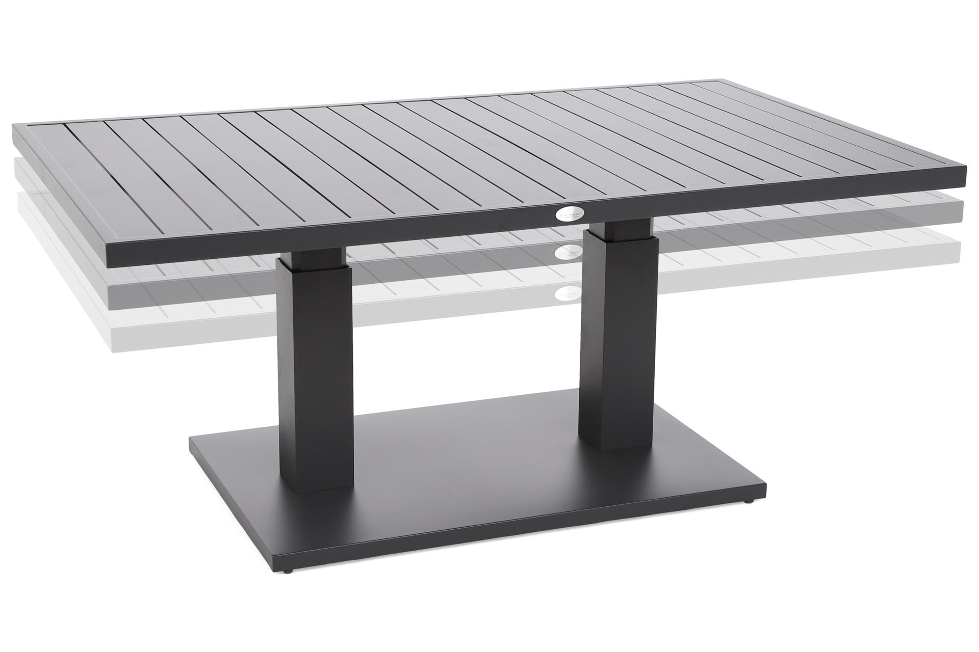 Meble ogrodowe aluminiowe Sorrento Grey / Grey Melange