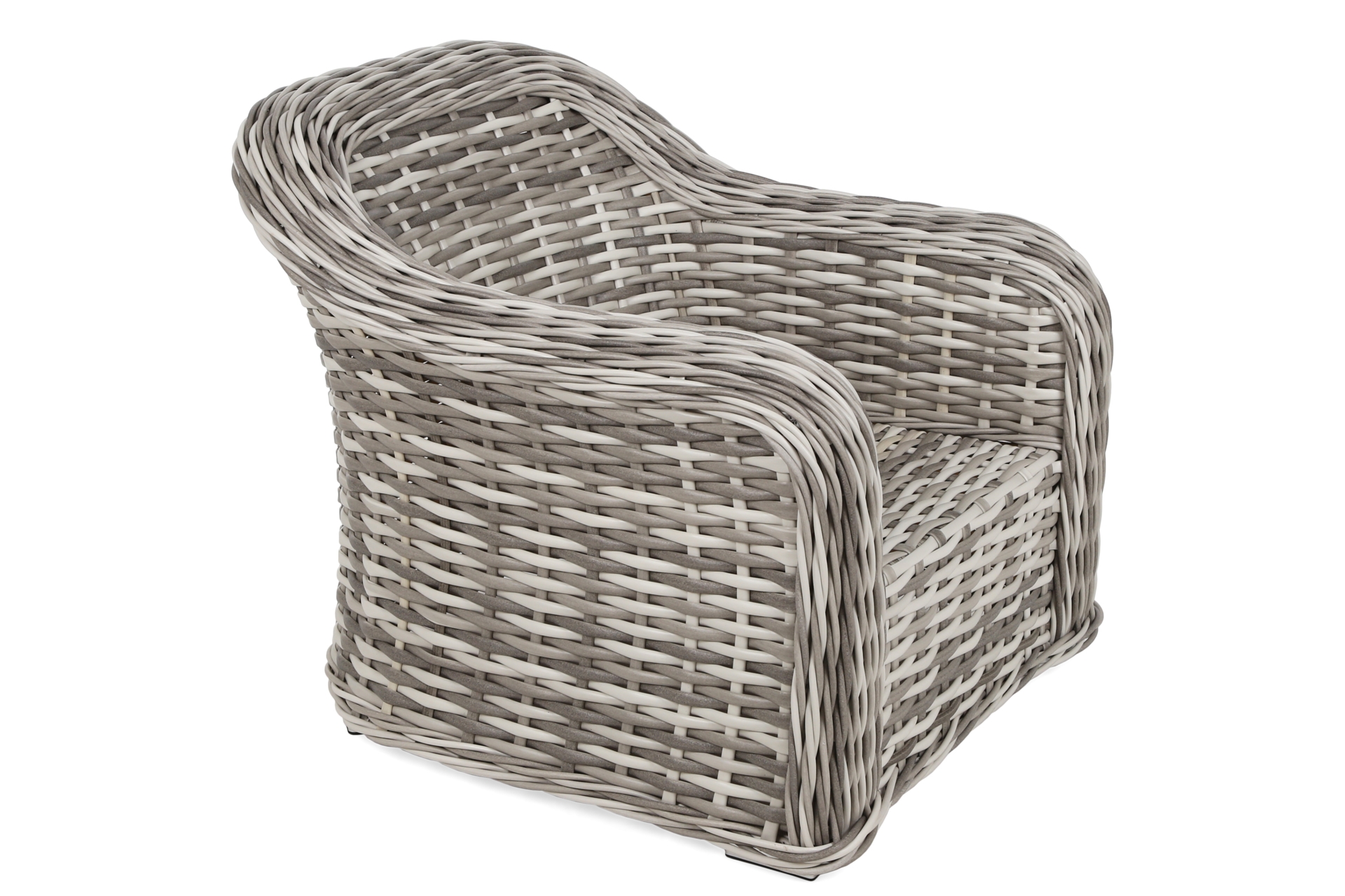 Meble ogrodowe technorattanowe Foggia Light Grey / Grey Melange