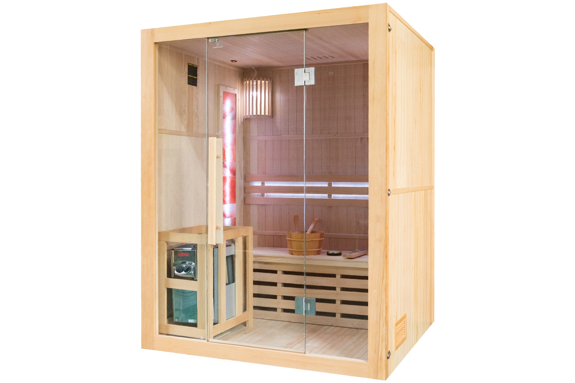 Sauna fińska Nordum Solea 3-osobowa naturalna